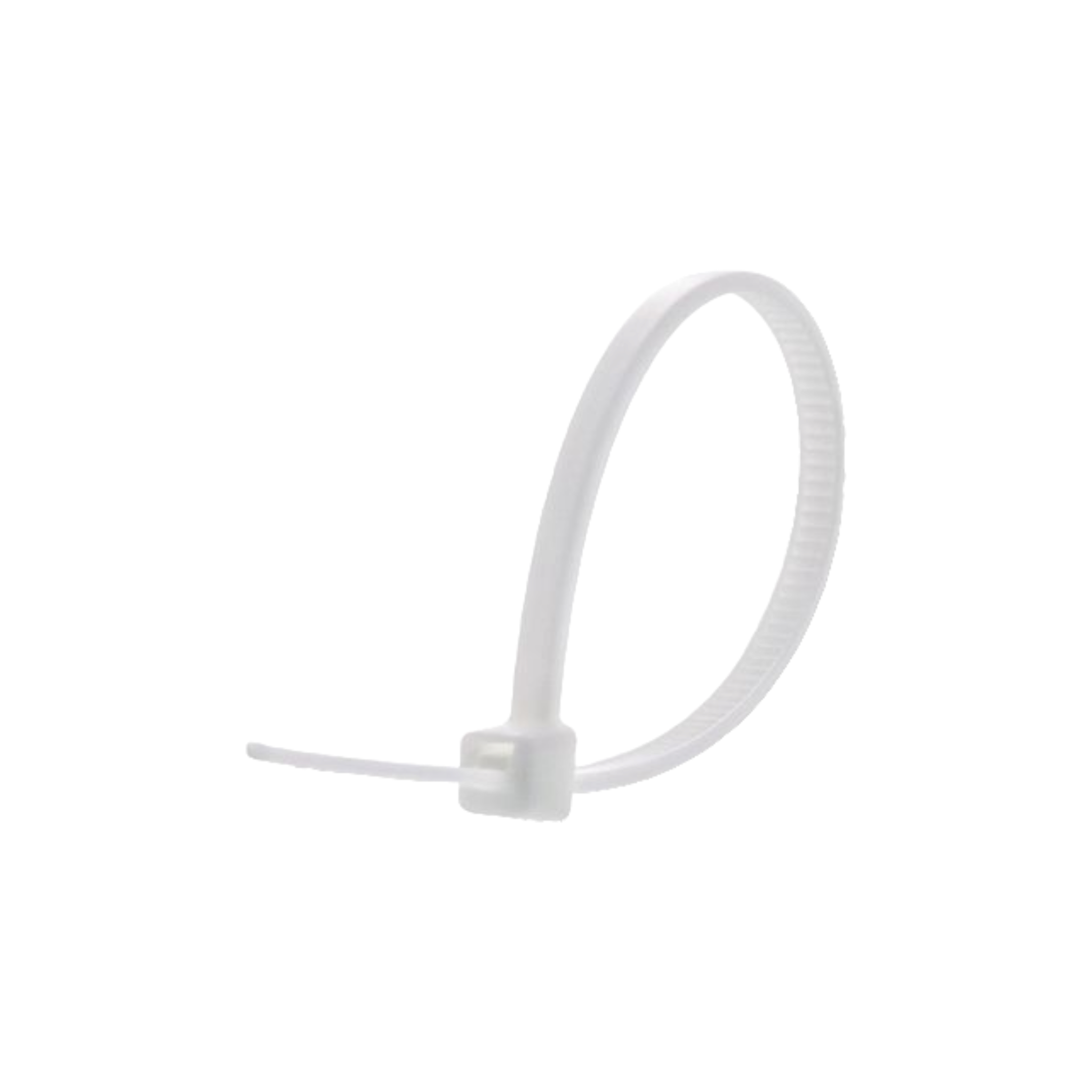 Nylon Cable Ties White 3.6x200mm 100Pack