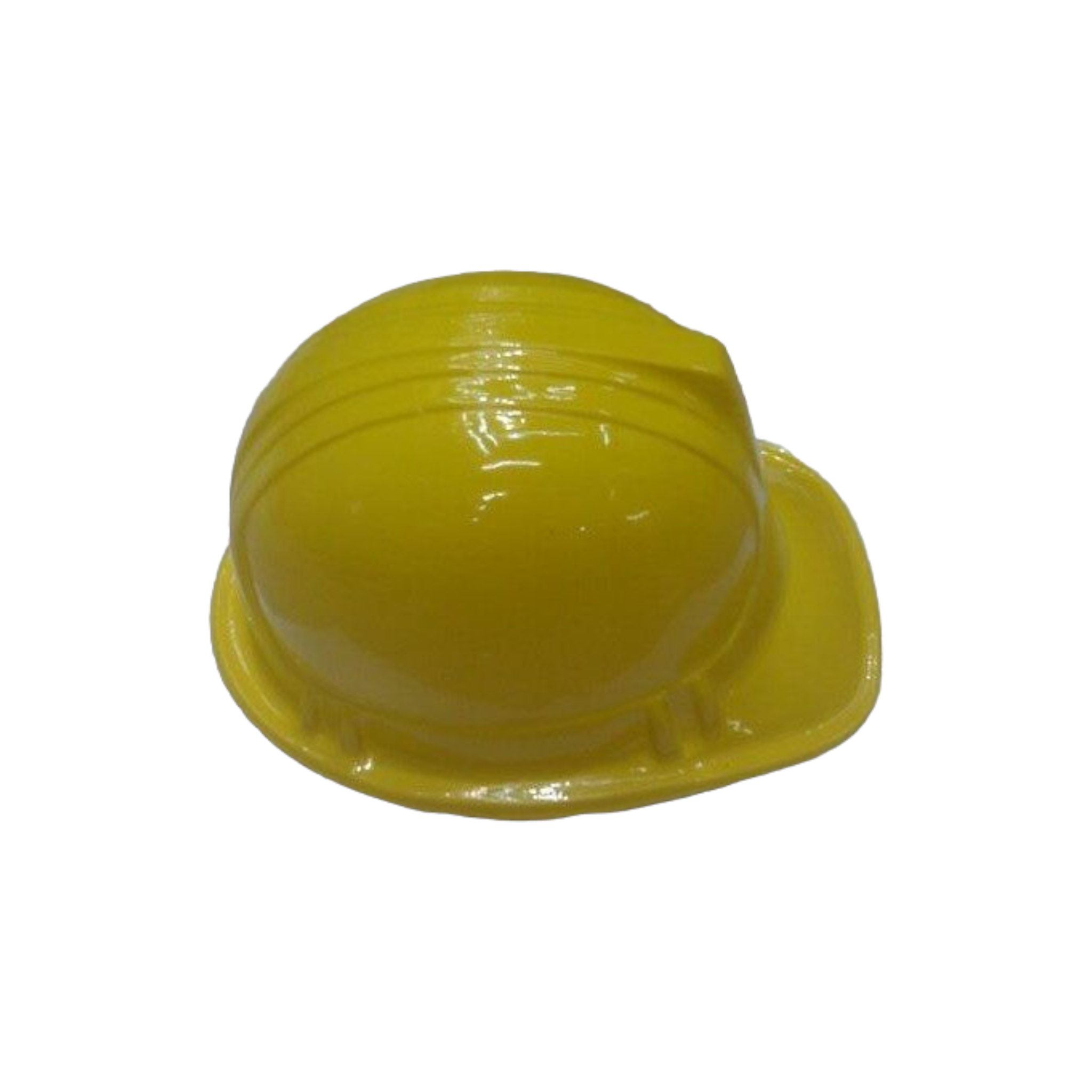 Construction Party Hat Yellow Plastic 20x24x14cm