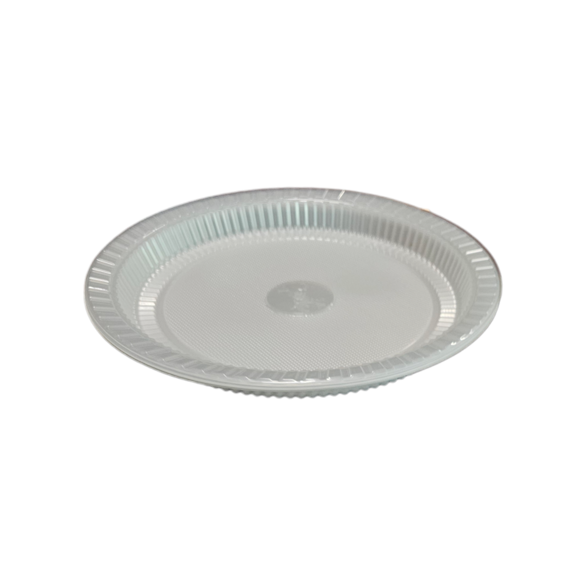 Disposable PP Plastic Dinner Plate Round 245mm 10pcs