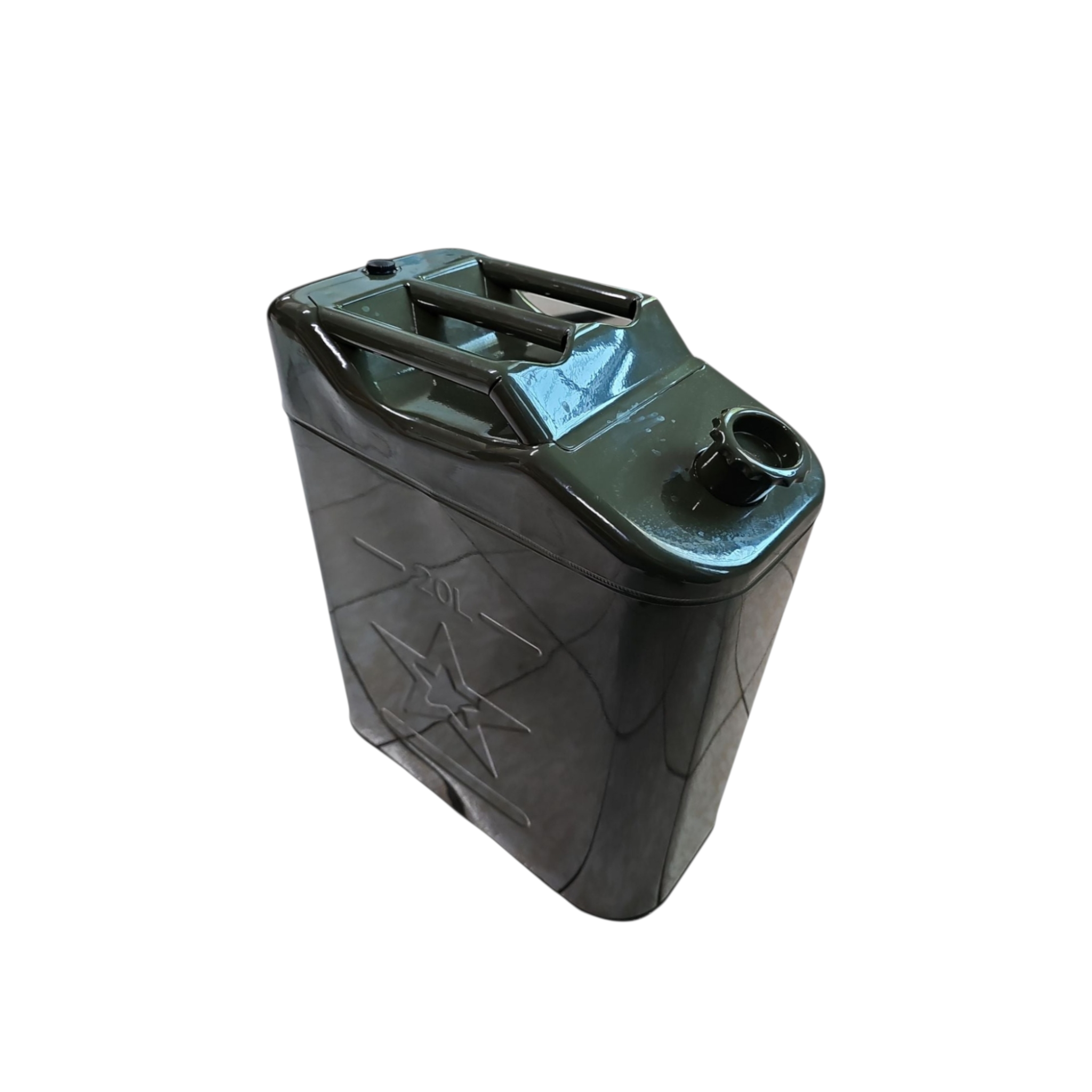 20L Fuel Jerry Can Metal - Portable