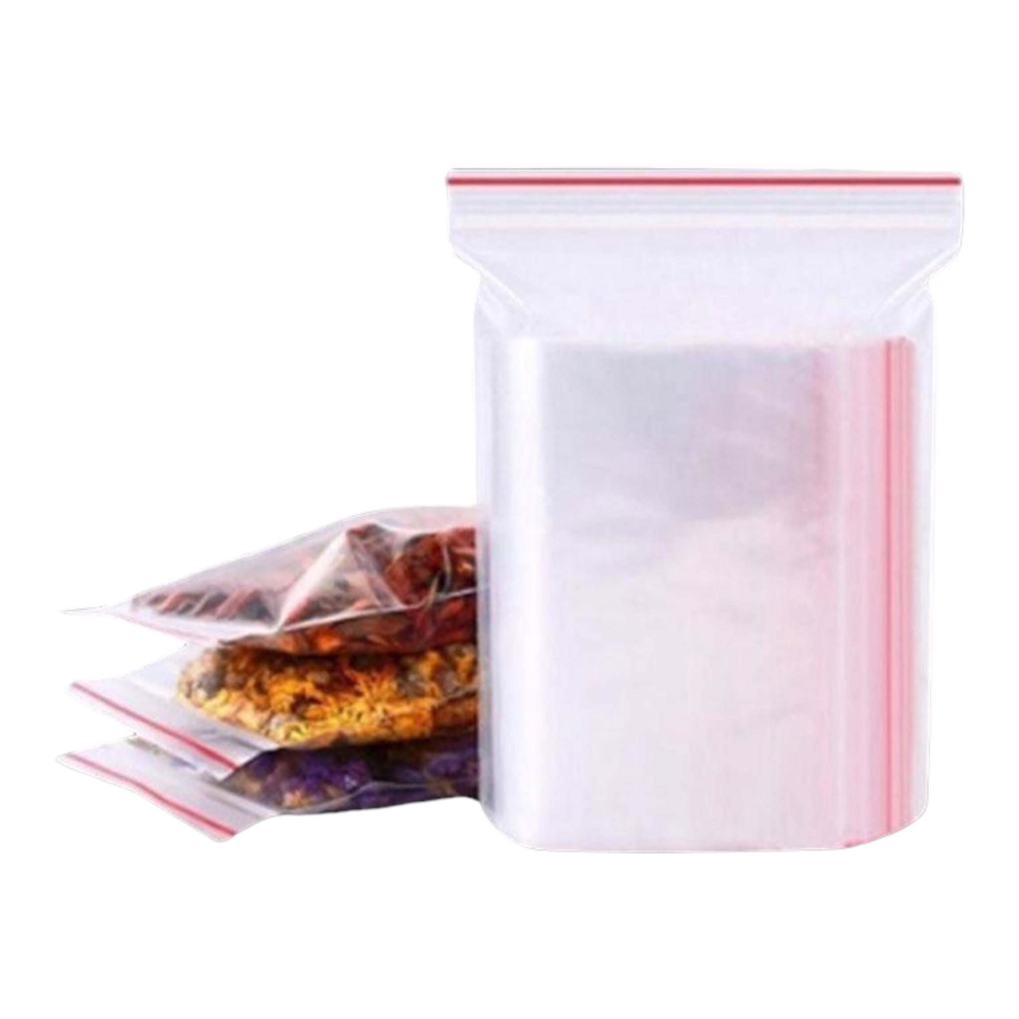 Zip Lock Bags Resealable 15x20.5cm 40mic 100pack