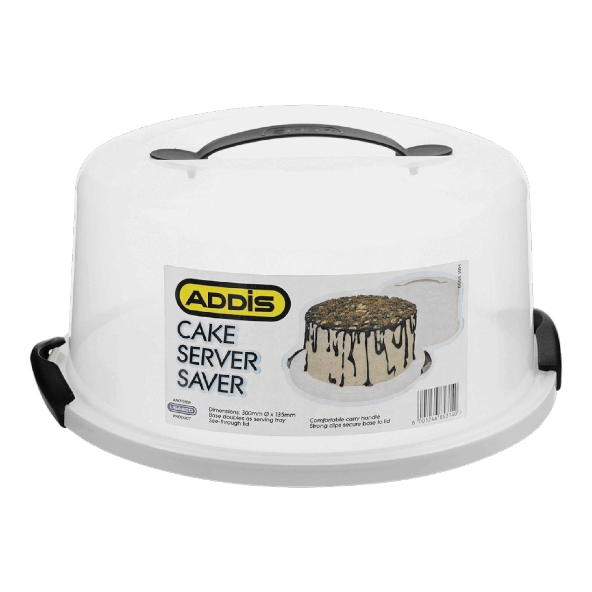 Adddis Cake Server Saver Small 300x135mm with Dome 6655