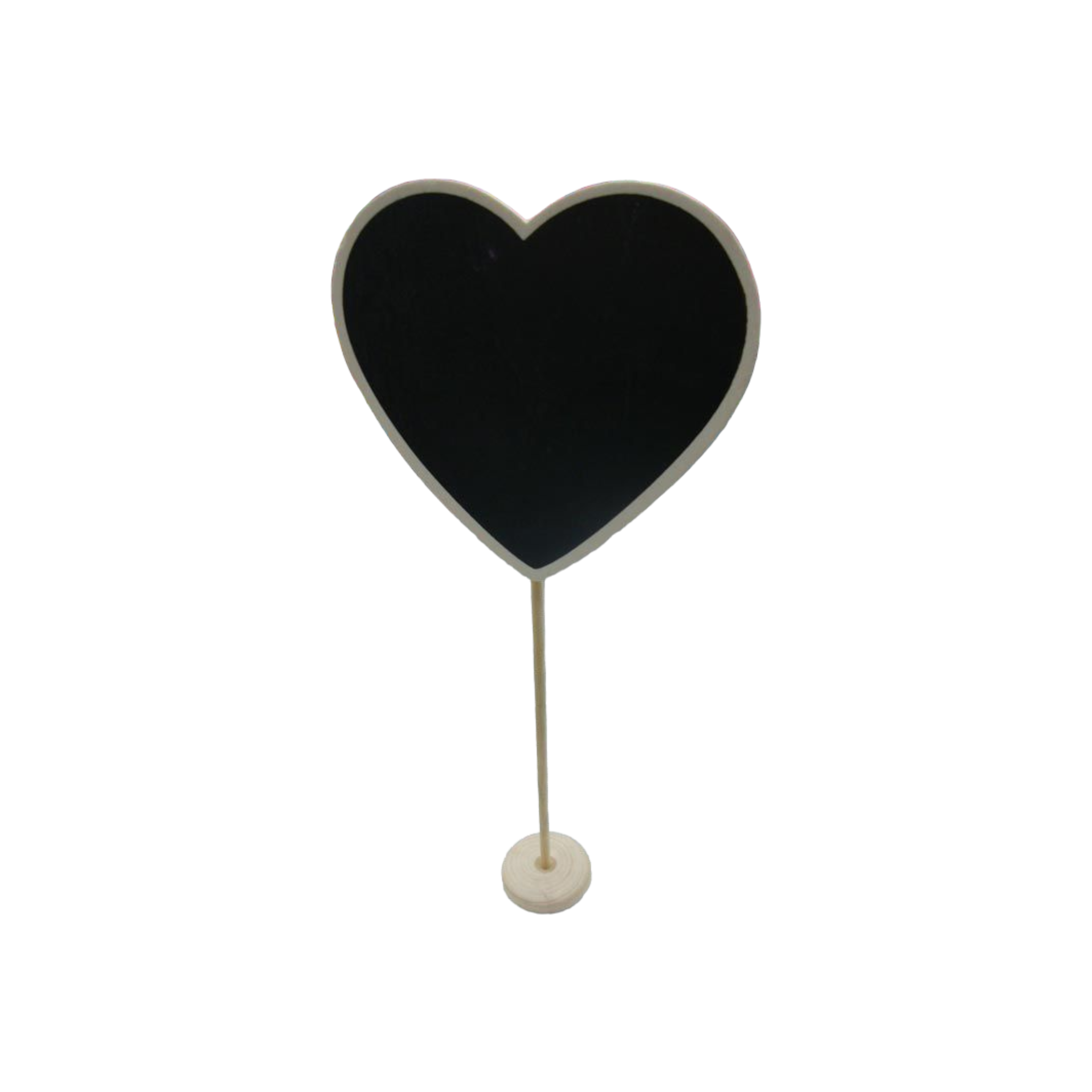Chalk Board On stand Heart Shape 61911772
