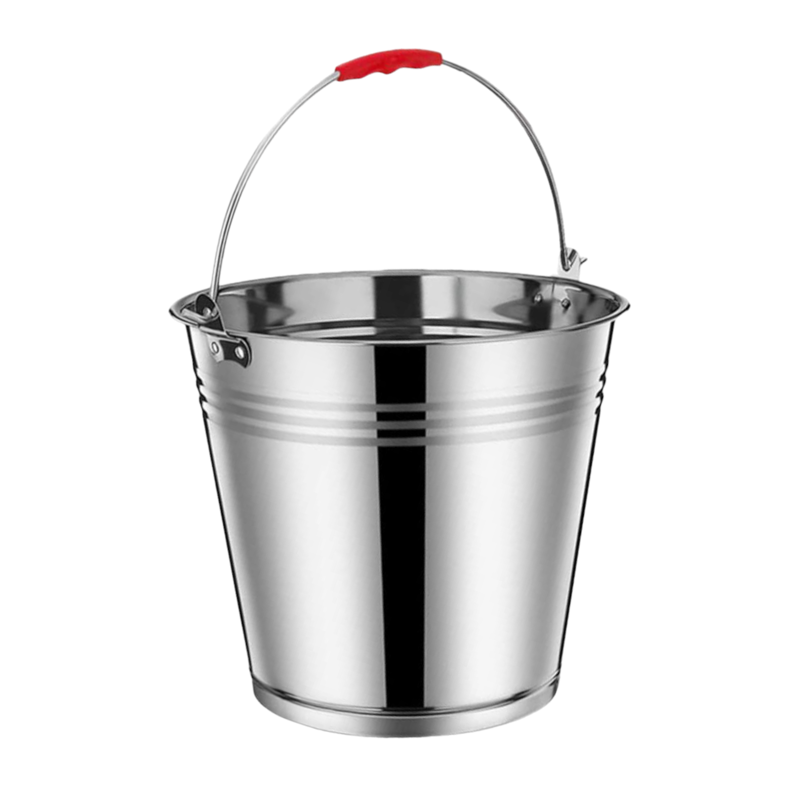 20L Bucket Stainless Steel 36cm