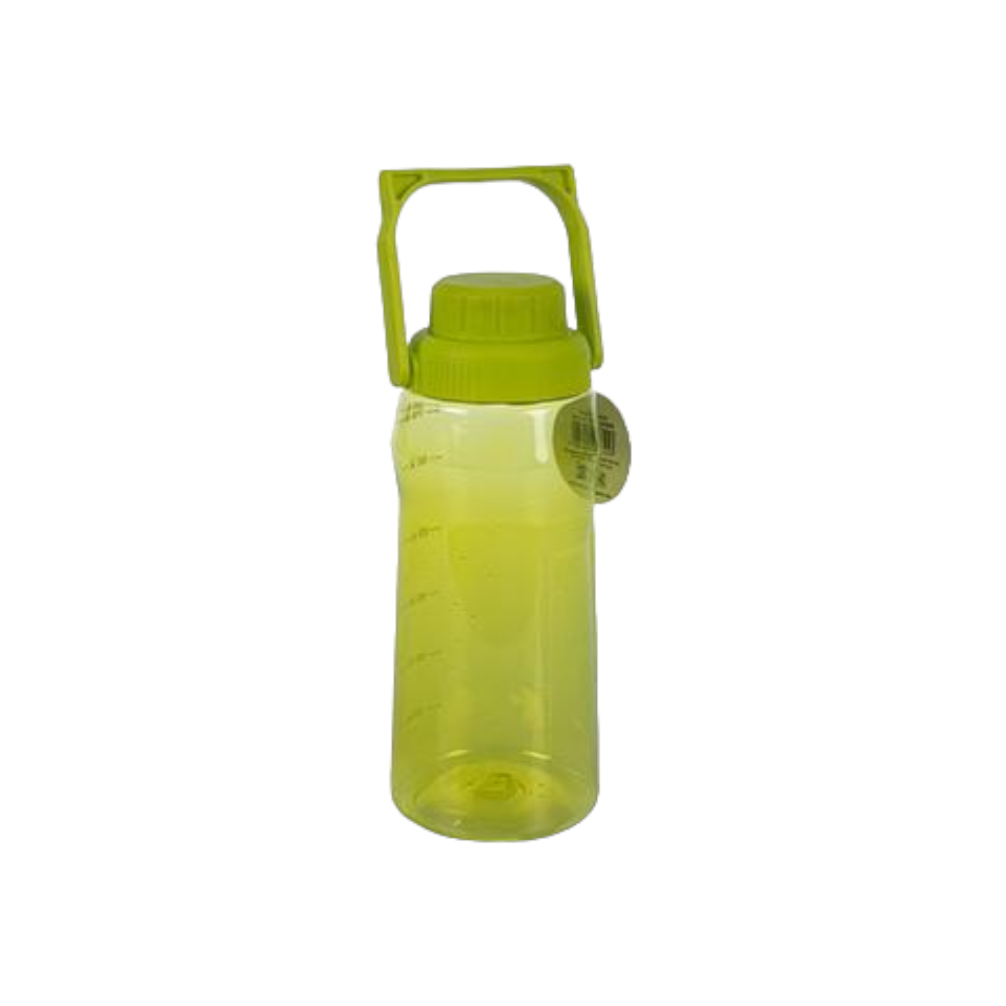 Sports Water Bottle 2L with Green Handle