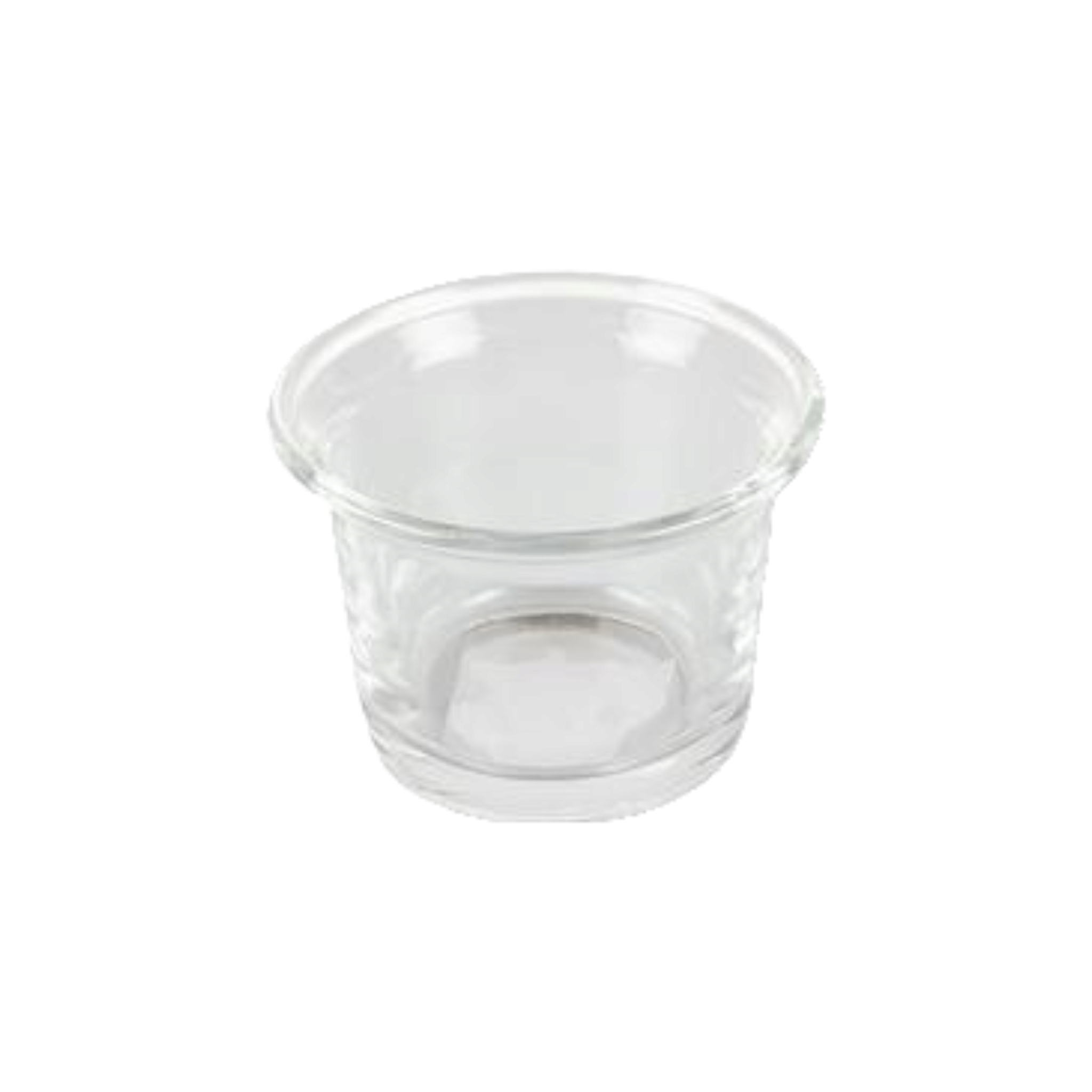 Tealight Glass Candle Holder Clear 6.5cm