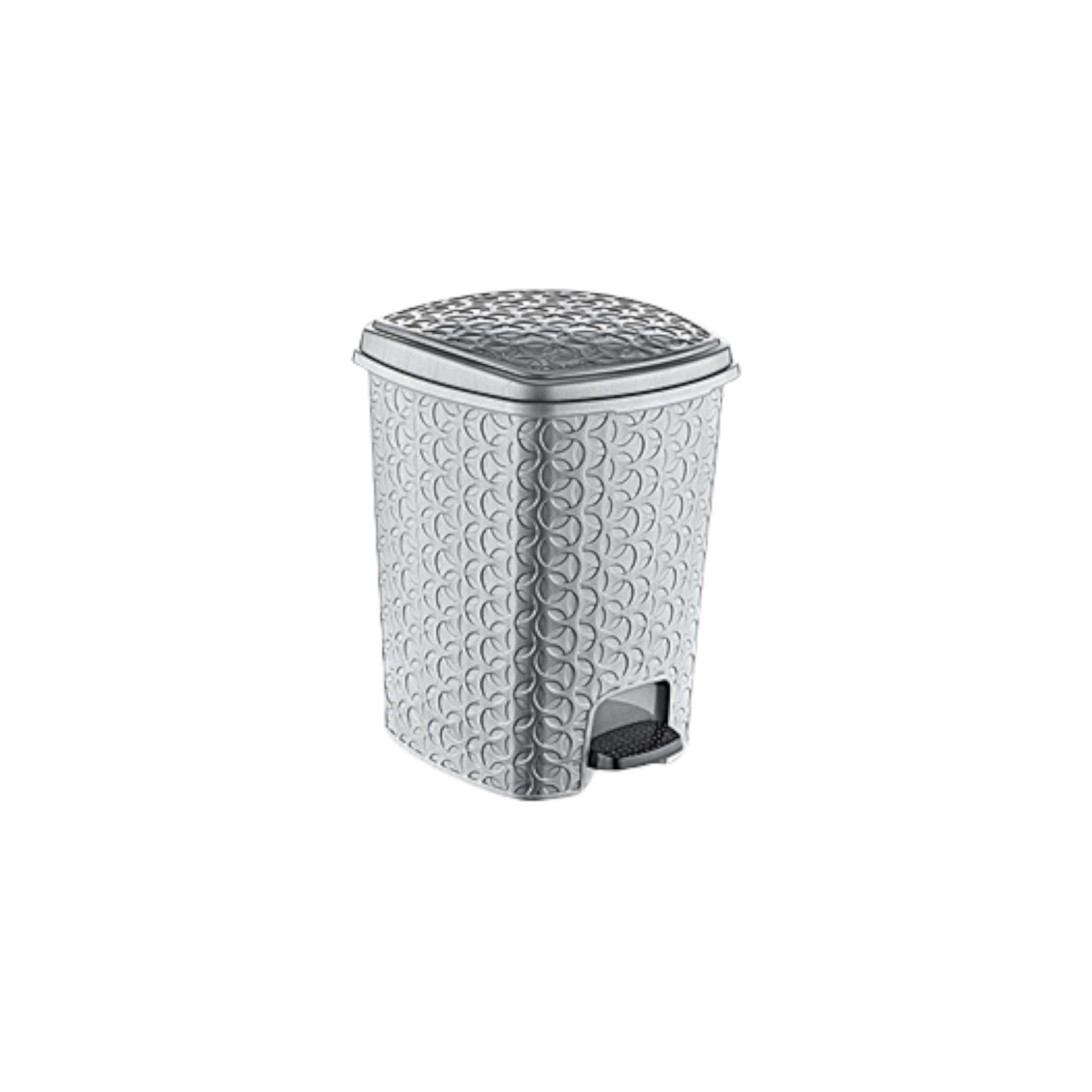 Titiz Plastic 6L Waste Bin Rattan Star No1 E-247