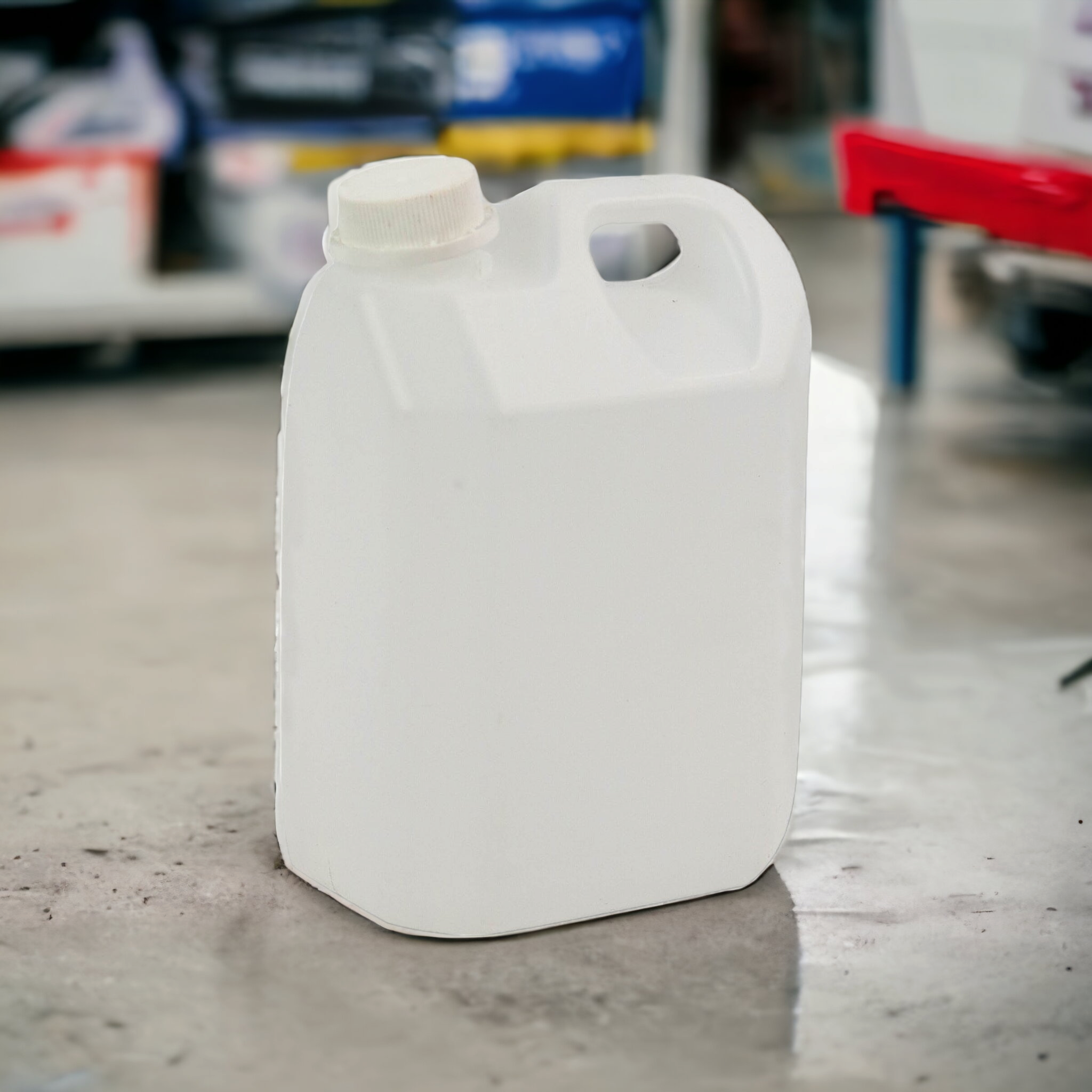 2L Plastic Jerry Can 180g with Cap Natural