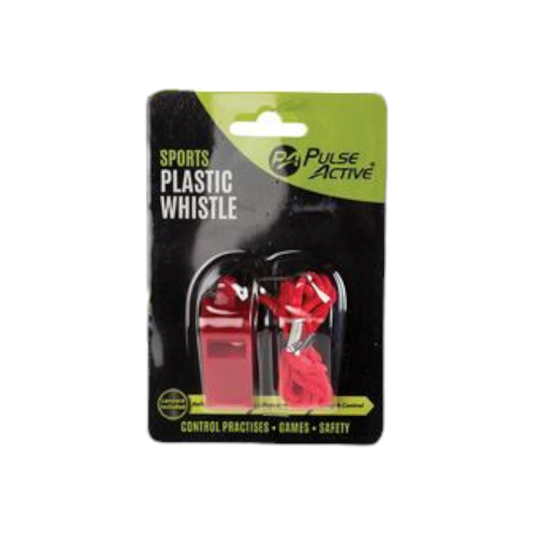 Sports Whistle Plastic with String