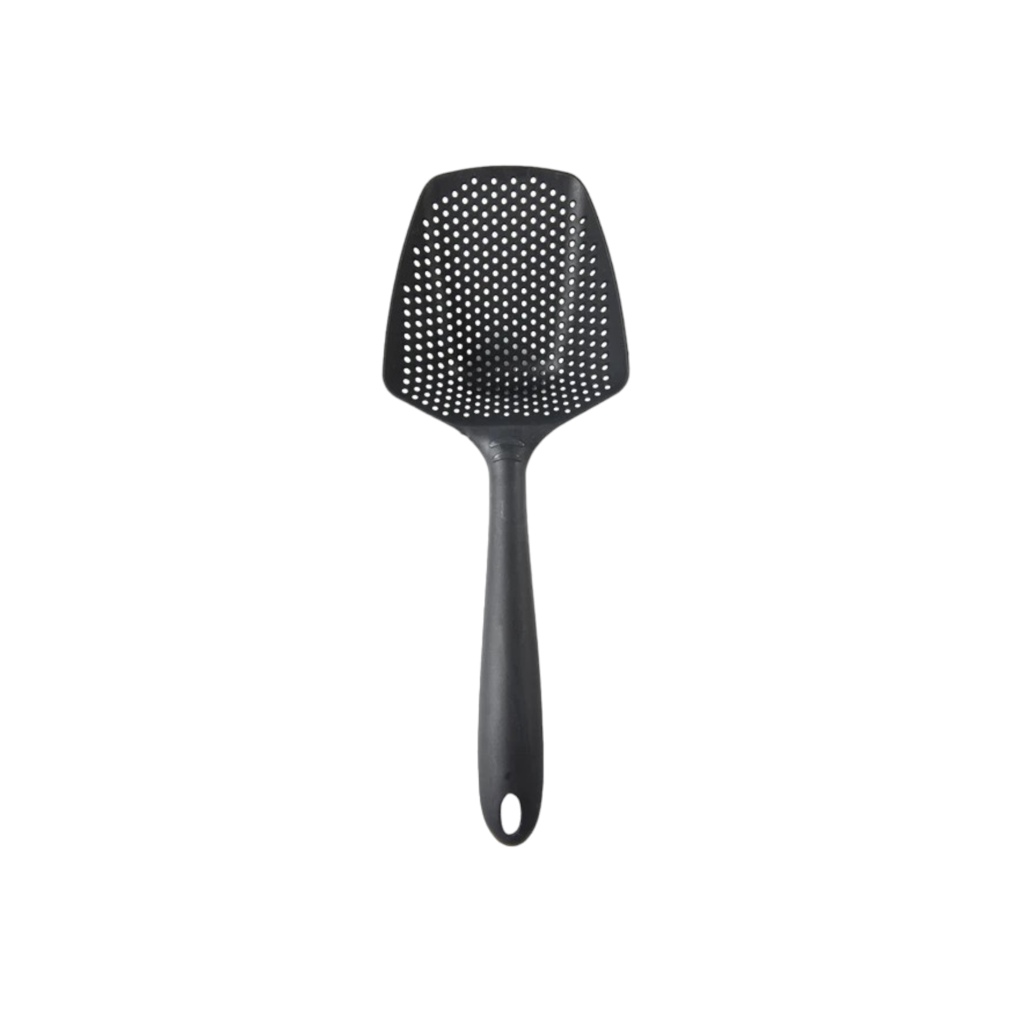 Kitchen Slotted Ladle Spoon Skimmer Strainer Black