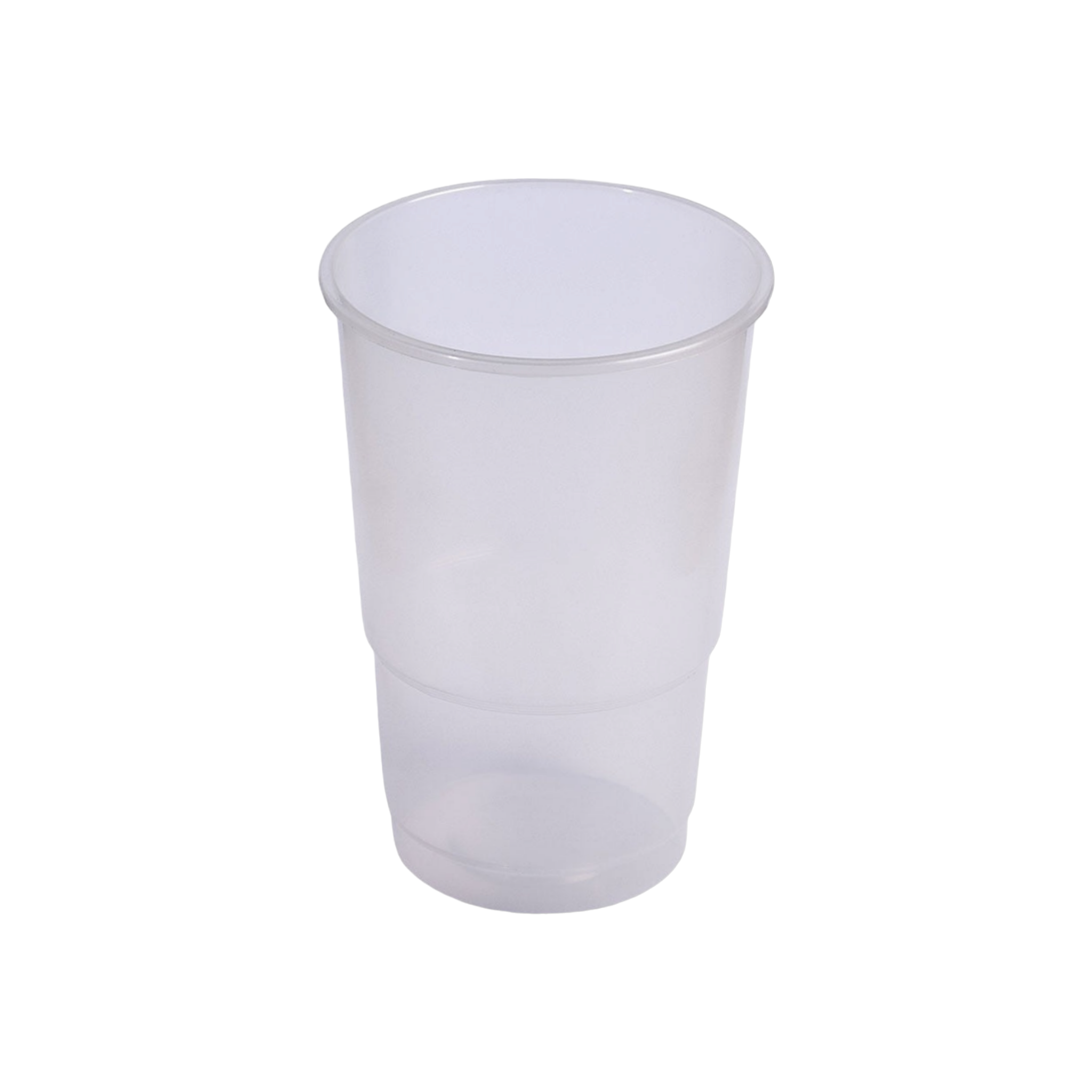 350ml Lucci Cup Plastic Clear 10pack