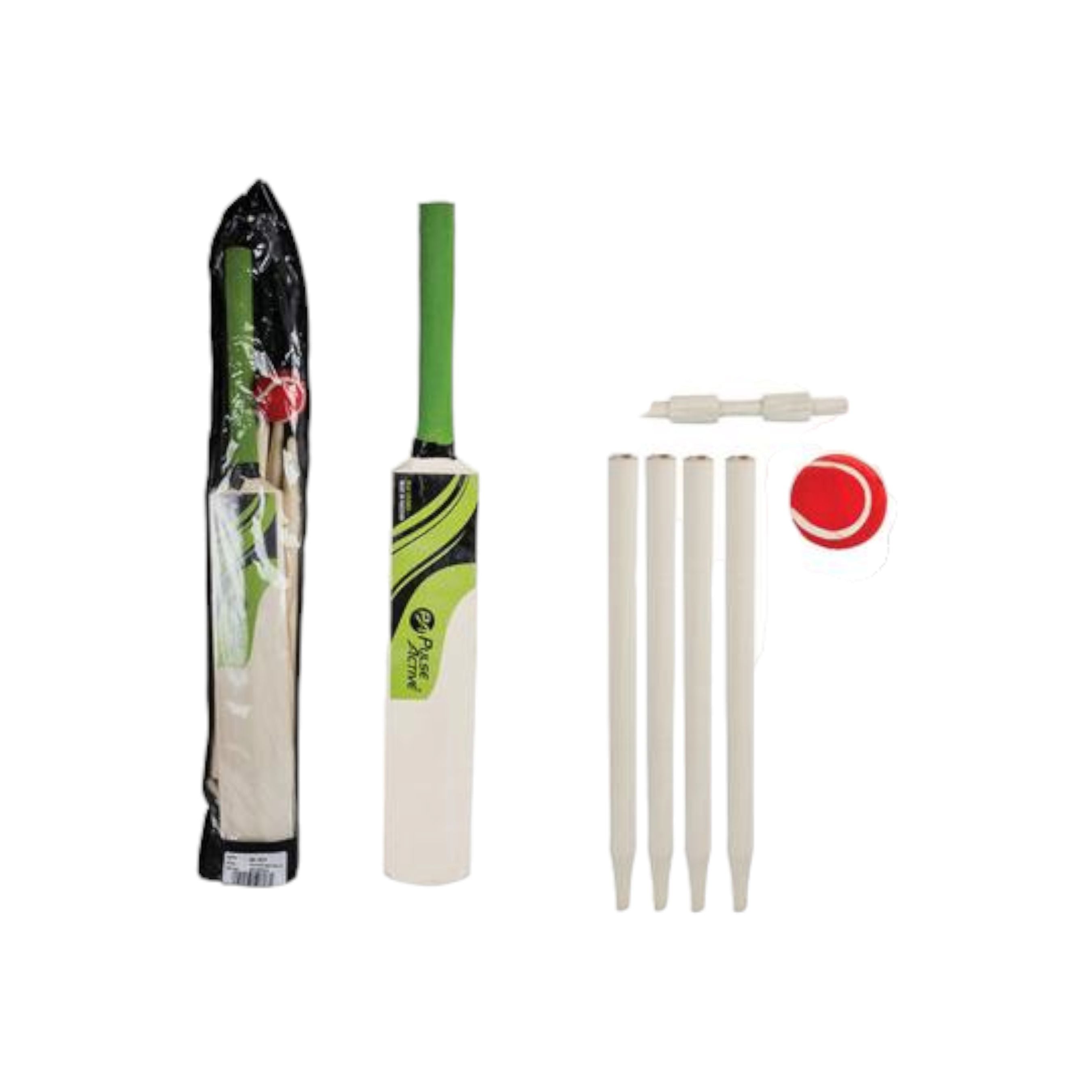 Cricket Bat-Ball-Stumps Set Size.5