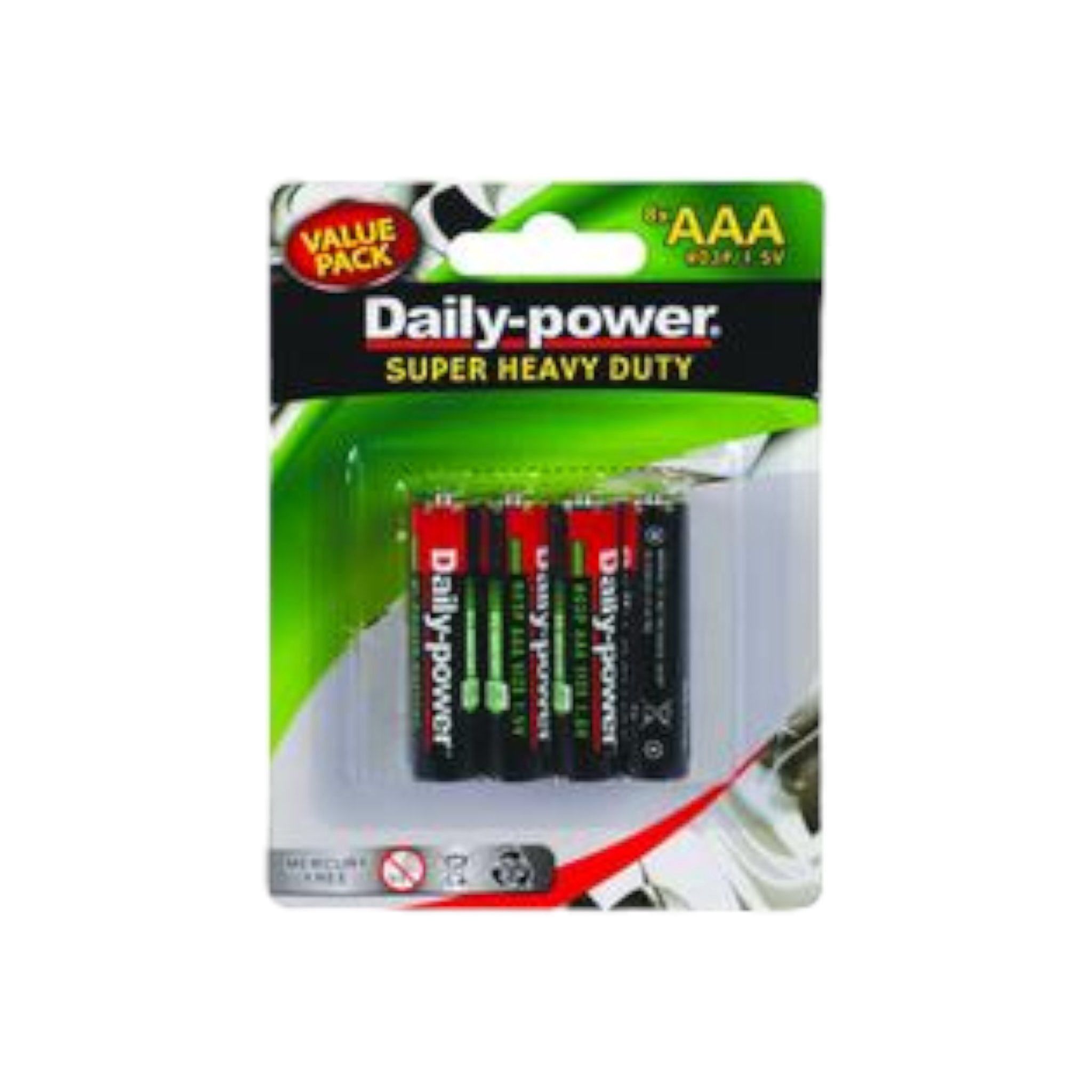 Batteries High Power AAA 8 Pack