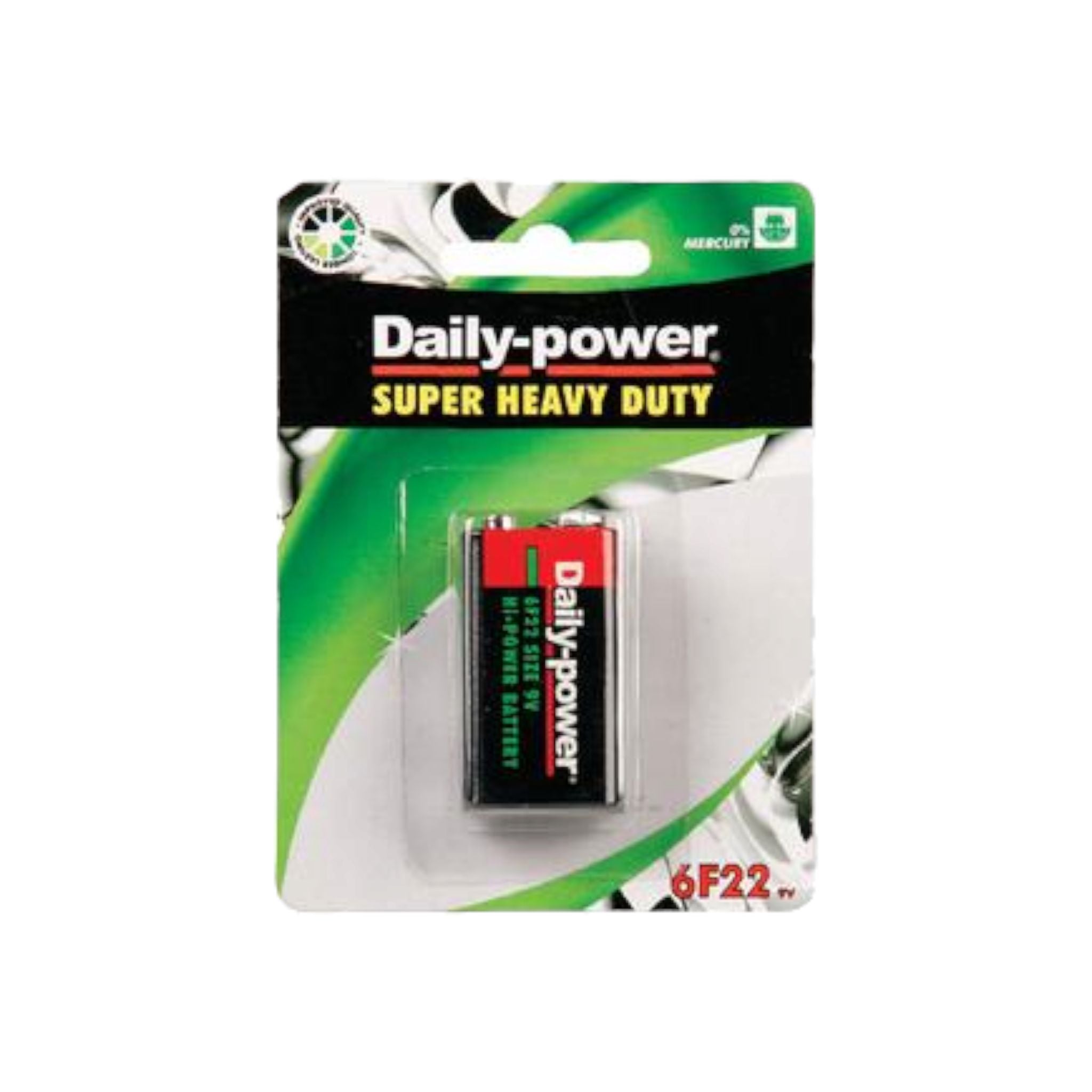 Batteries High Power 9 Volt 1pack