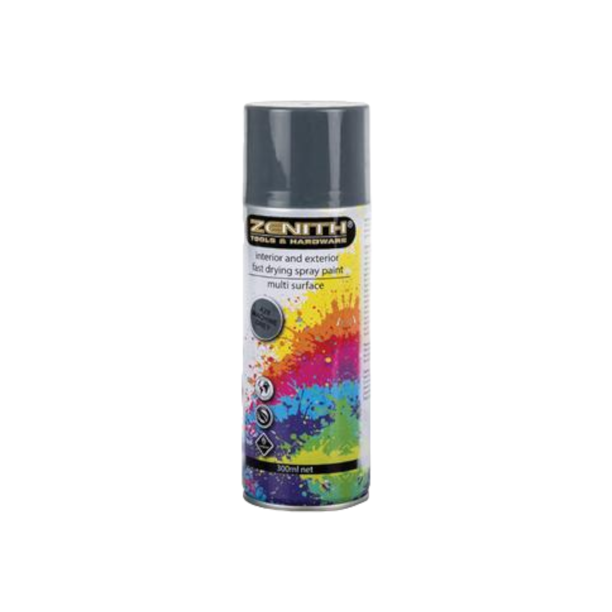 Zenith Spray Paint Mach Grey 300ml