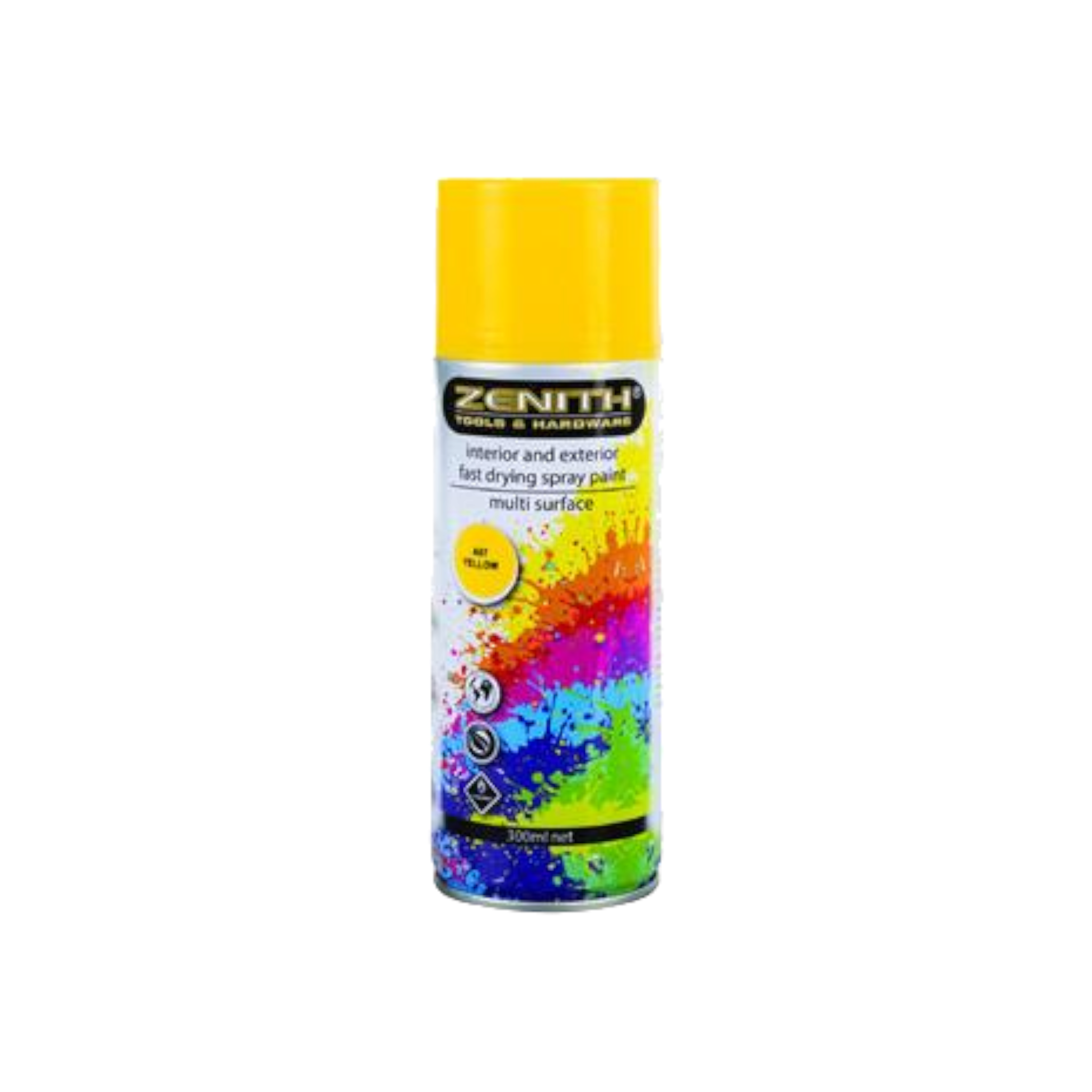 Zenith Spray Paint Yellow 300ml