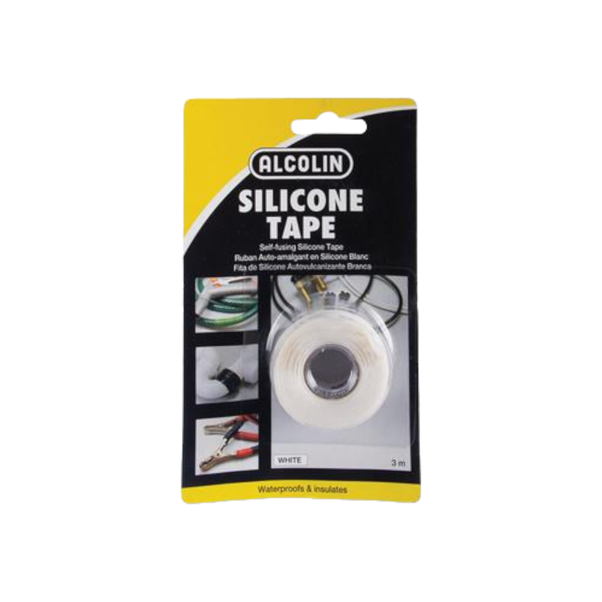 Alcolin Silicone Tape Silicone 3mx25mm White