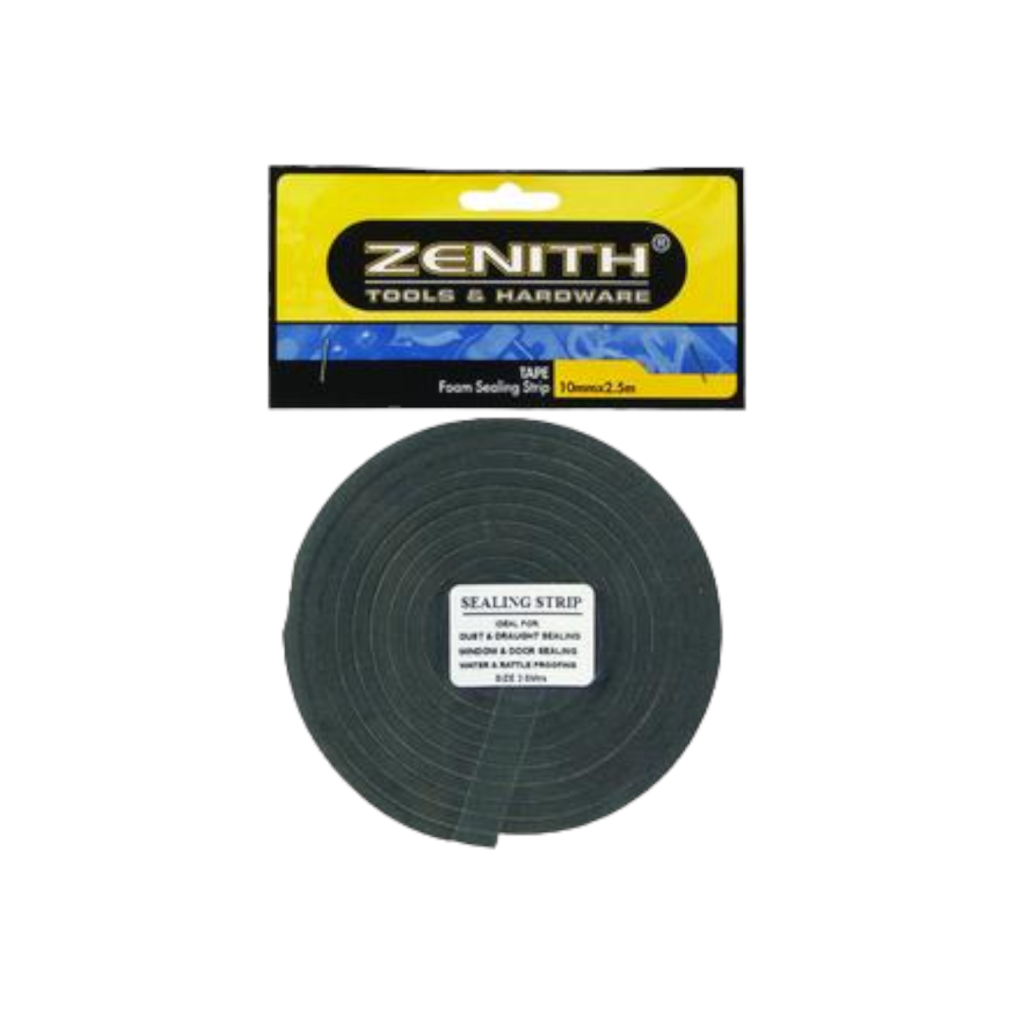 Zenith Foam Sealing Tape Stripe 10mmx2.5m
