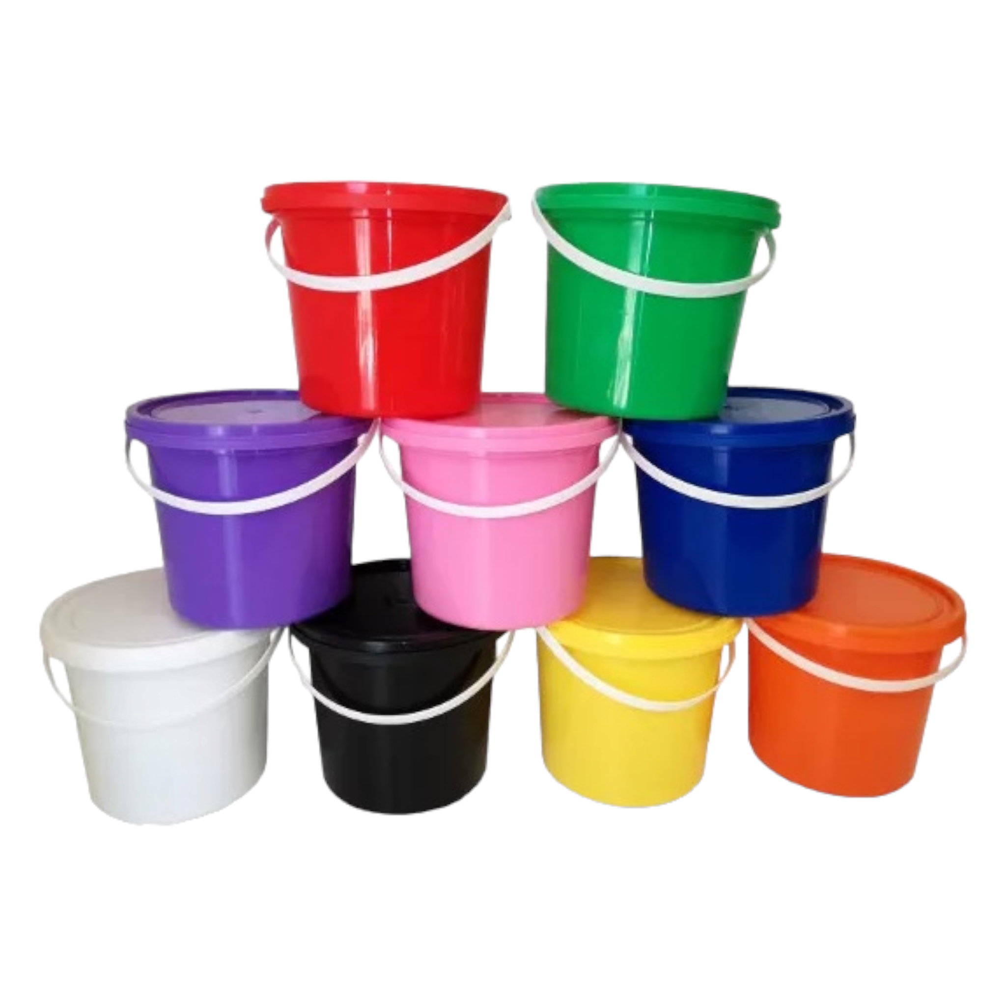 Plastic 2024 party buckets