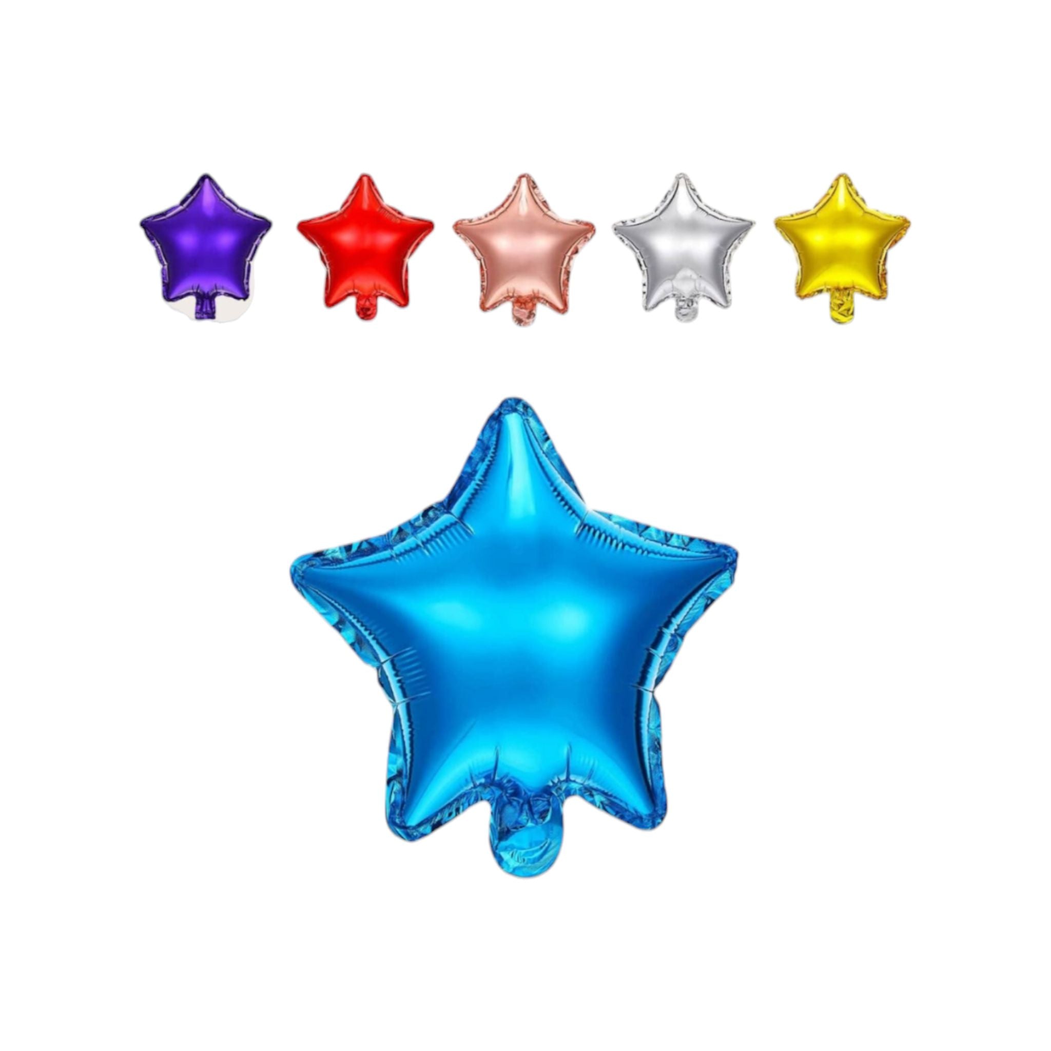 Foil Balloon Star Multicolors