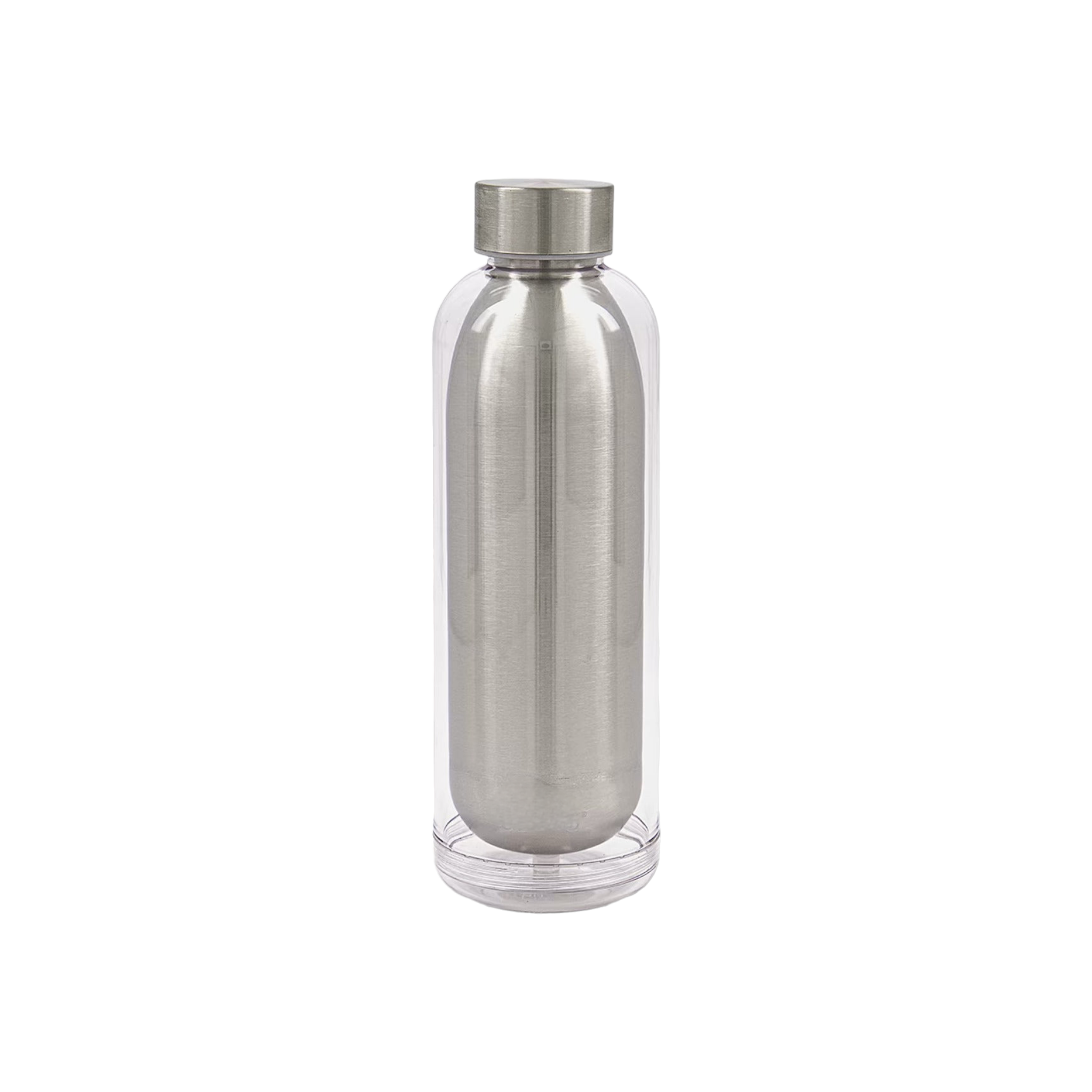 Thermos Vacuum Flask Stainless Steel 450ml with Insulated Acrylic Shell