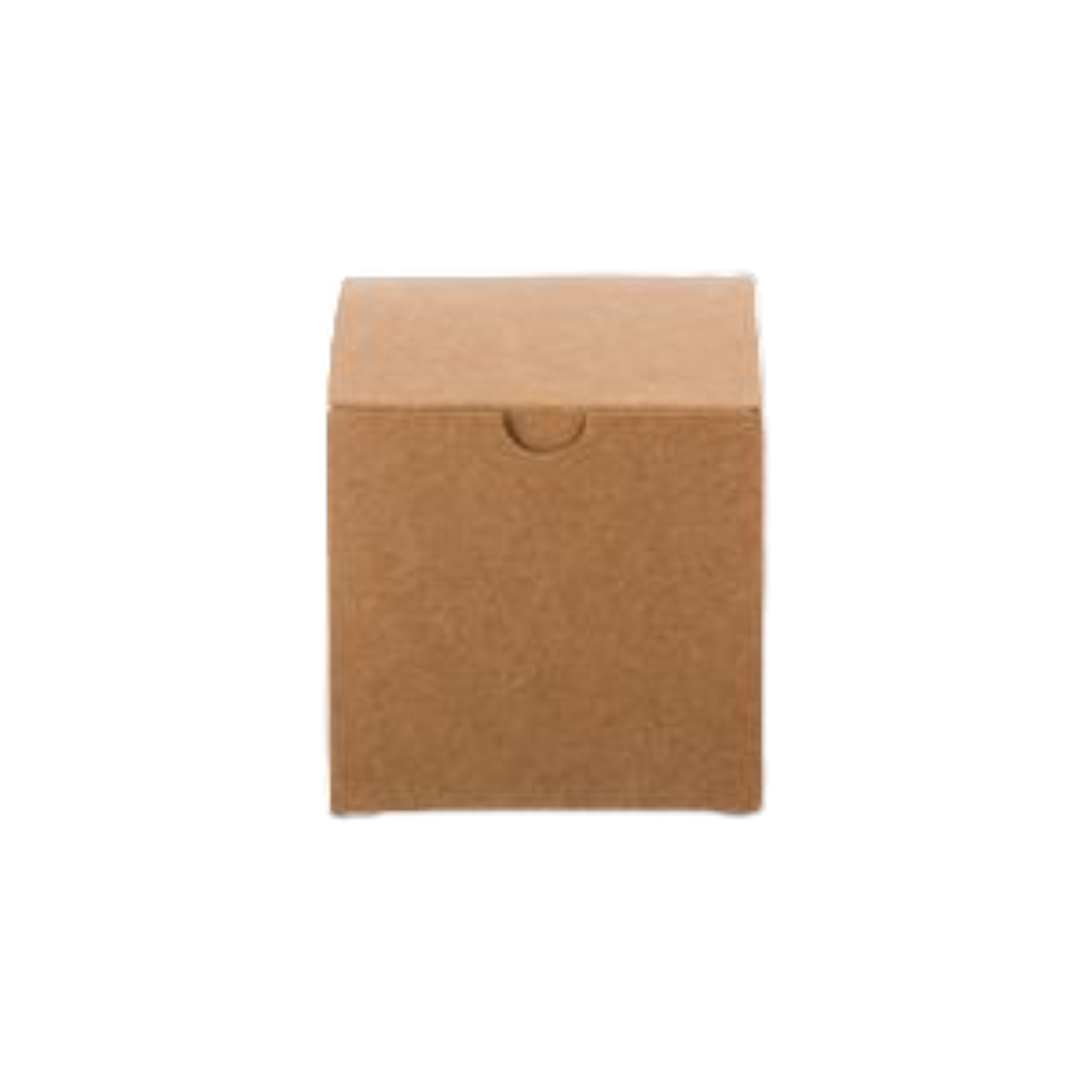 Kraft Gift Party Treats Boxes 10pack Brown 7.5cm Square