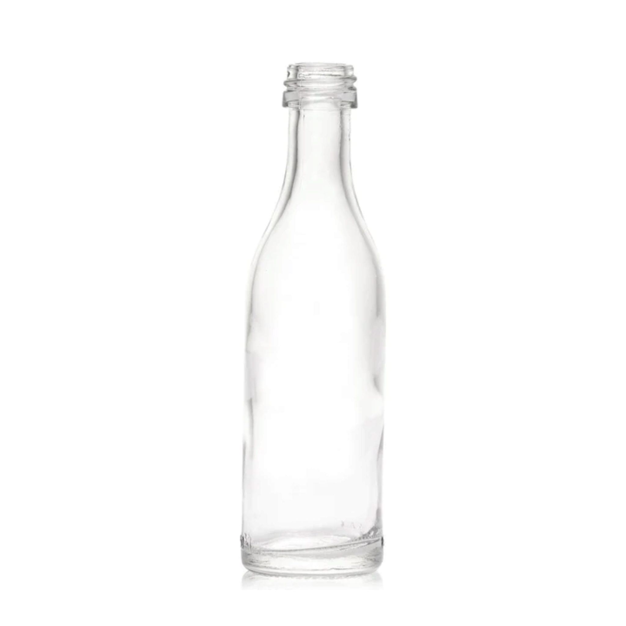 50ml Glass Mini Spirit Bottle with Black Expe Liner Cap
