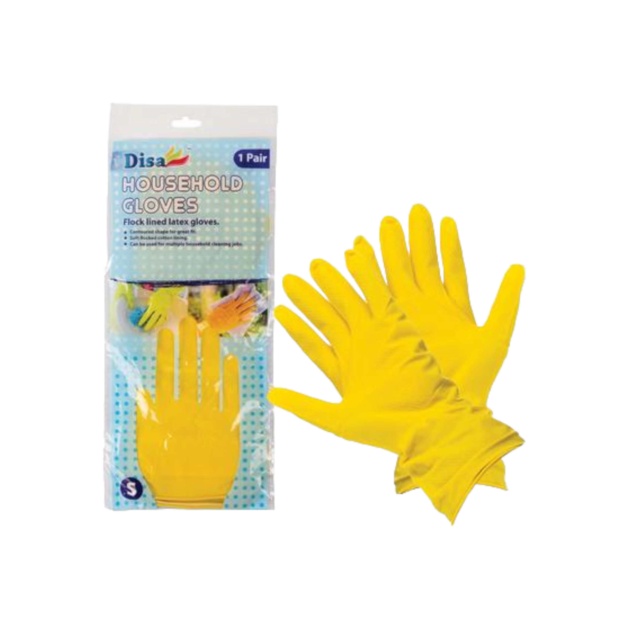 Gloves Rubber Household Small Per Pair