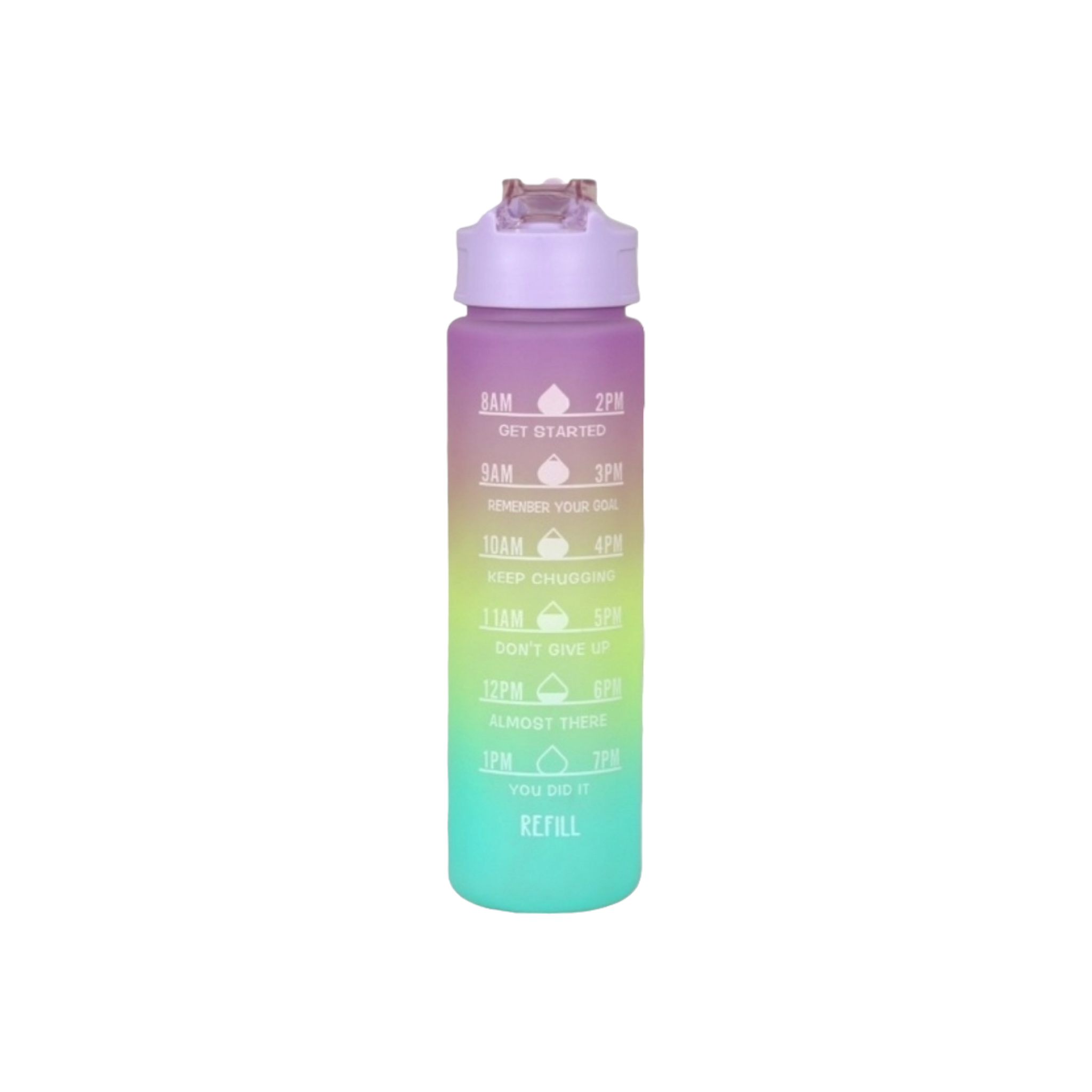 Time Stamped 900ml Gradient Sports Water bottle