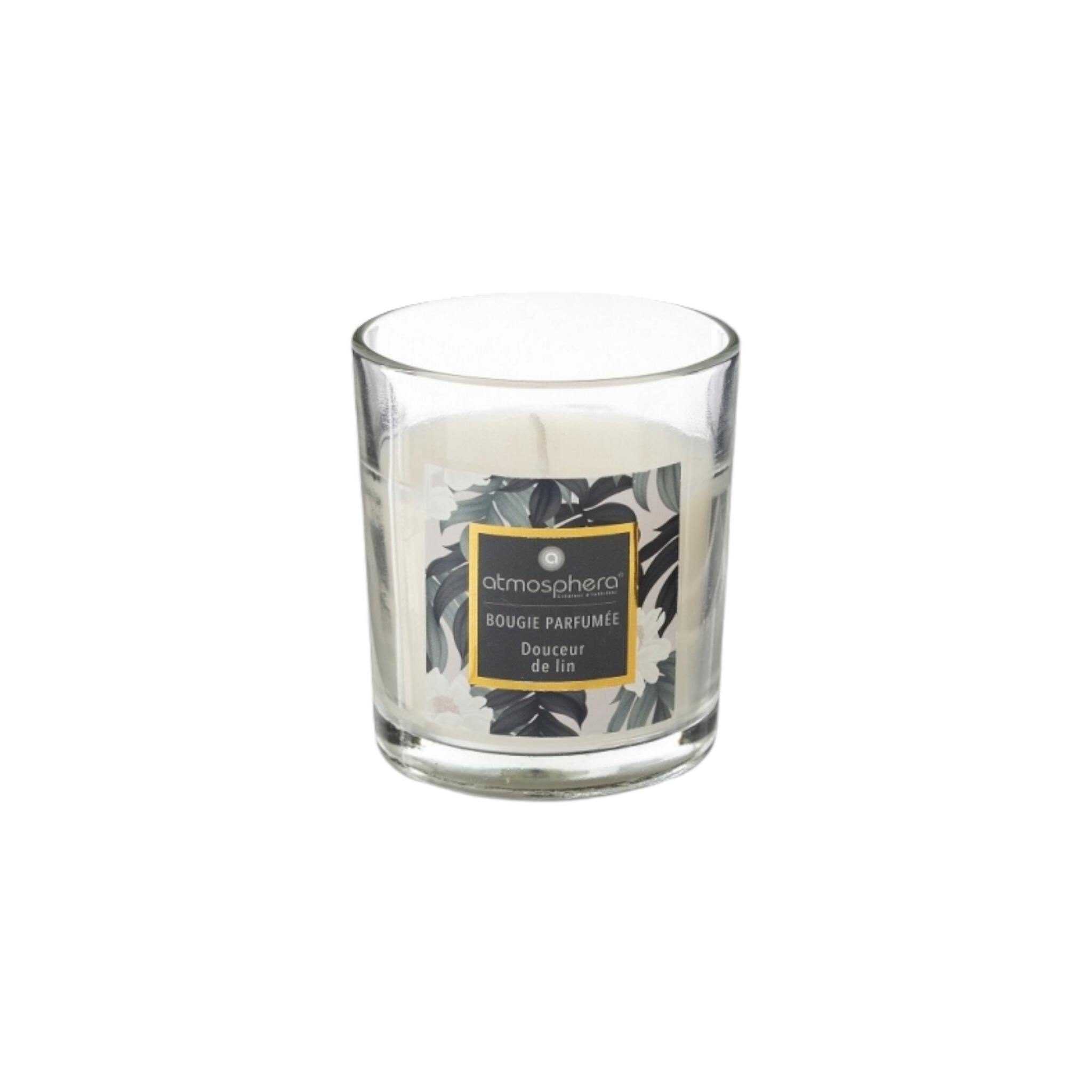 Neda linen Glass Scented Candles 110g