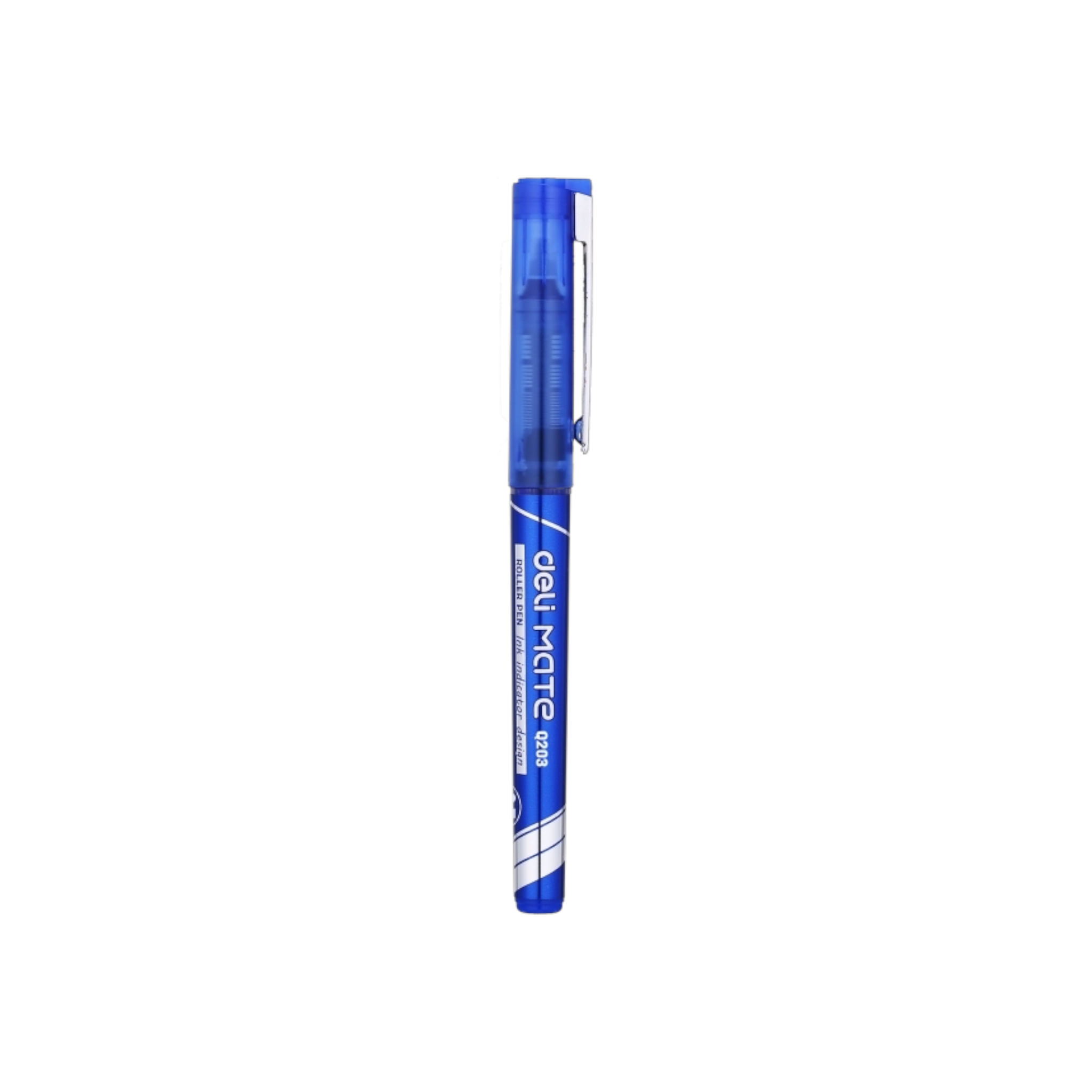 Deli Mate Roller Pen 0.7mm Blue Ink