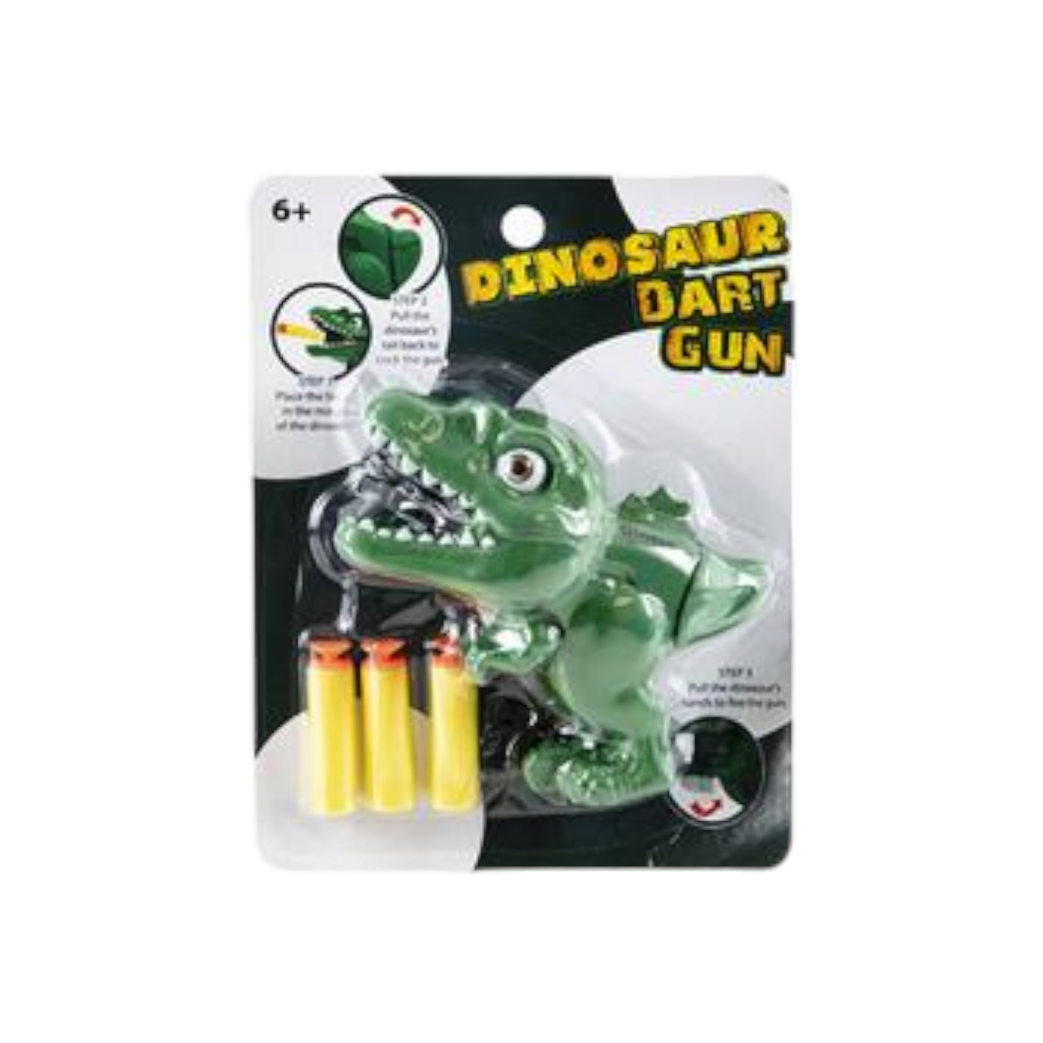 Gun Dinosaur with Foam Darts 12cm