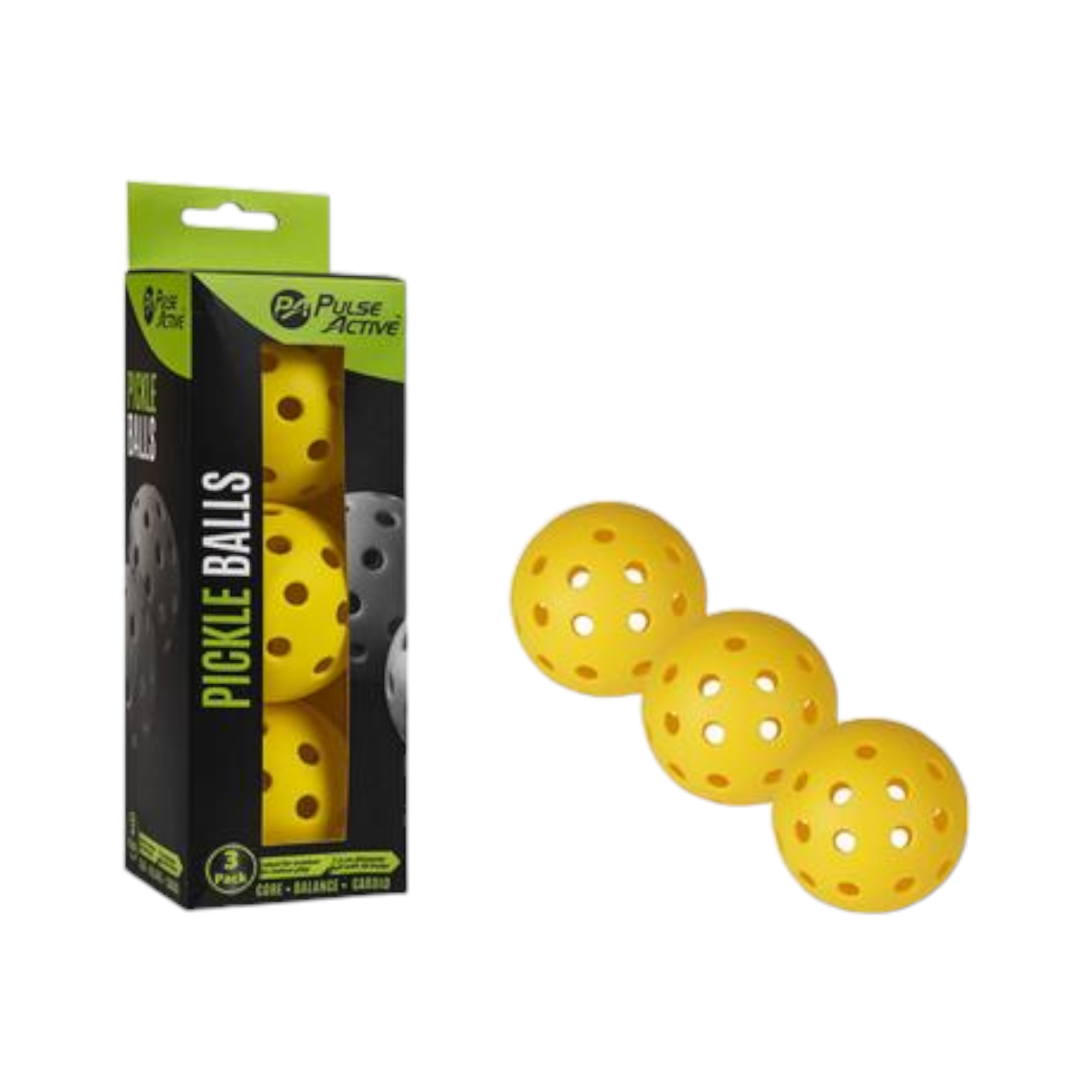 Pickleball 7.2cm 3pack