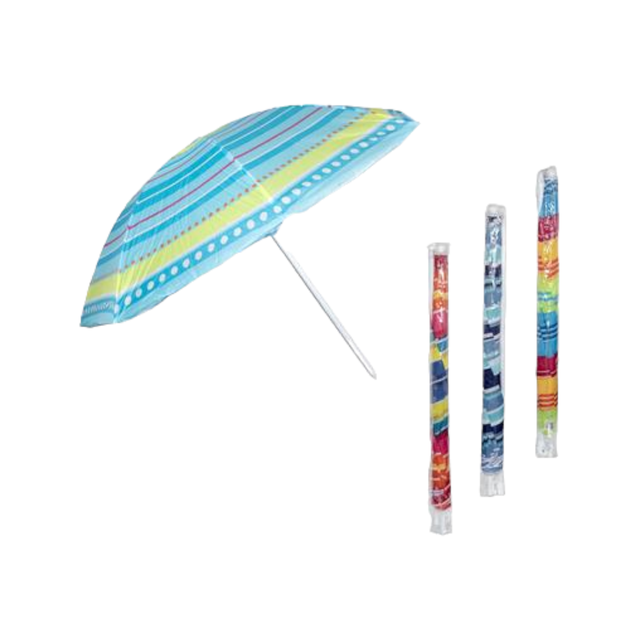 Beach Umbrella 170cm Thick Rib