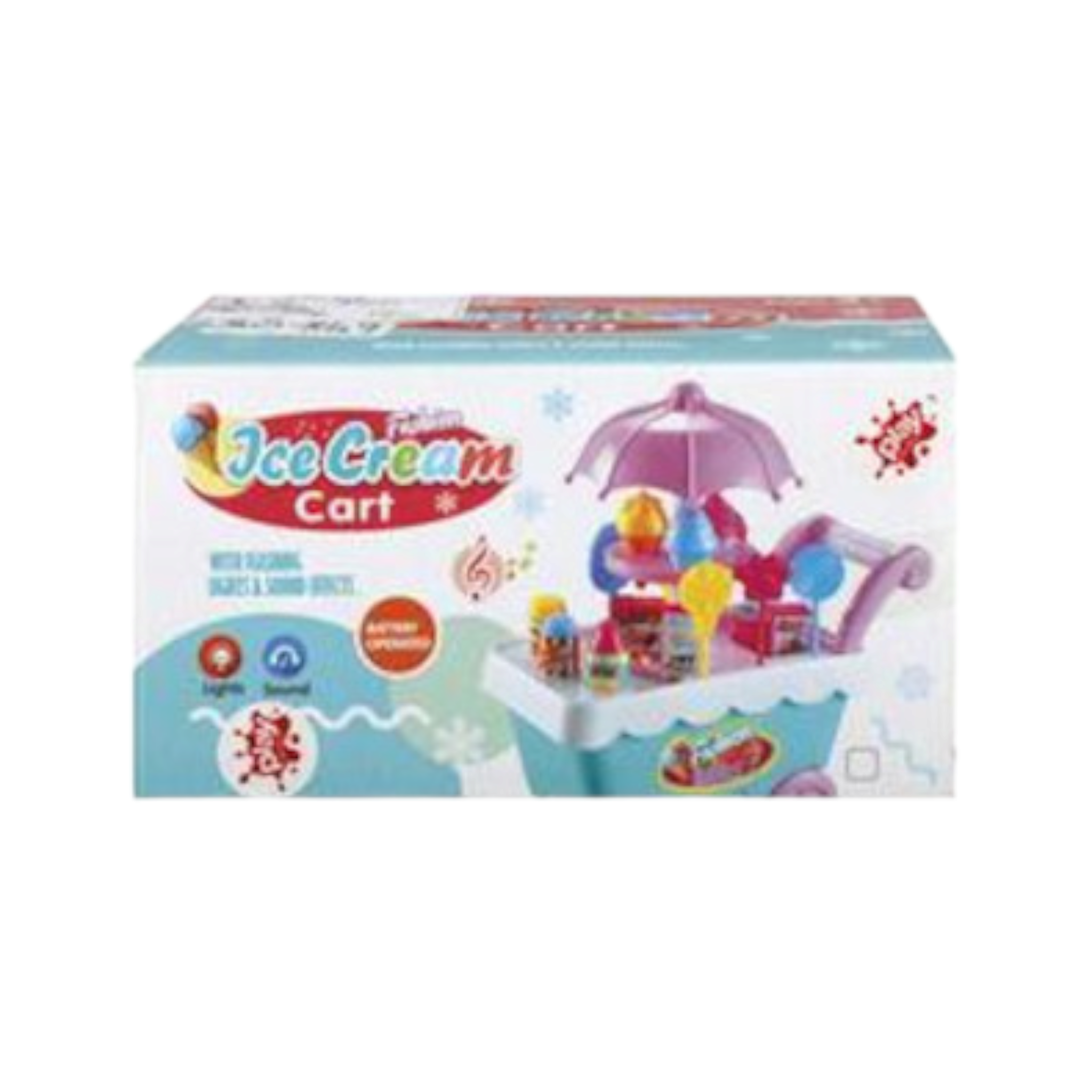 Playset Ice Cream Cart with Sound & Light