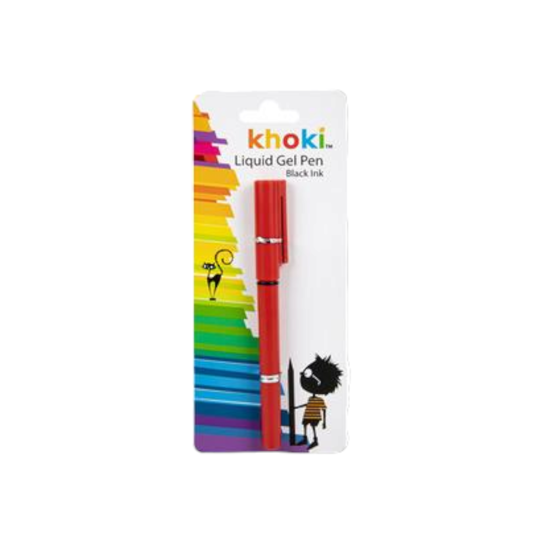 Khoki Liquid Gel Ball Pen Black Ink