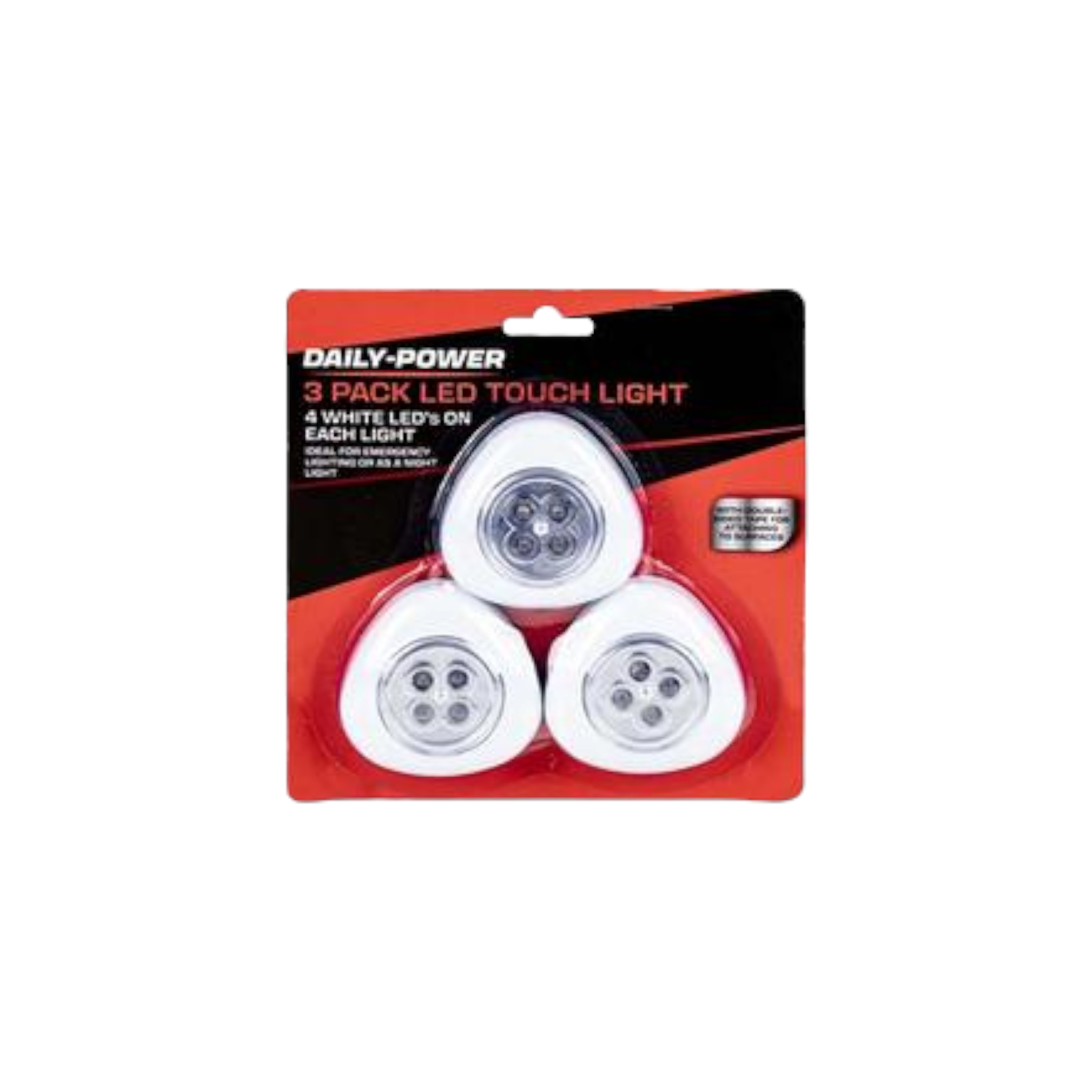 Daily Power Led Touch light 3pack AAA Battery