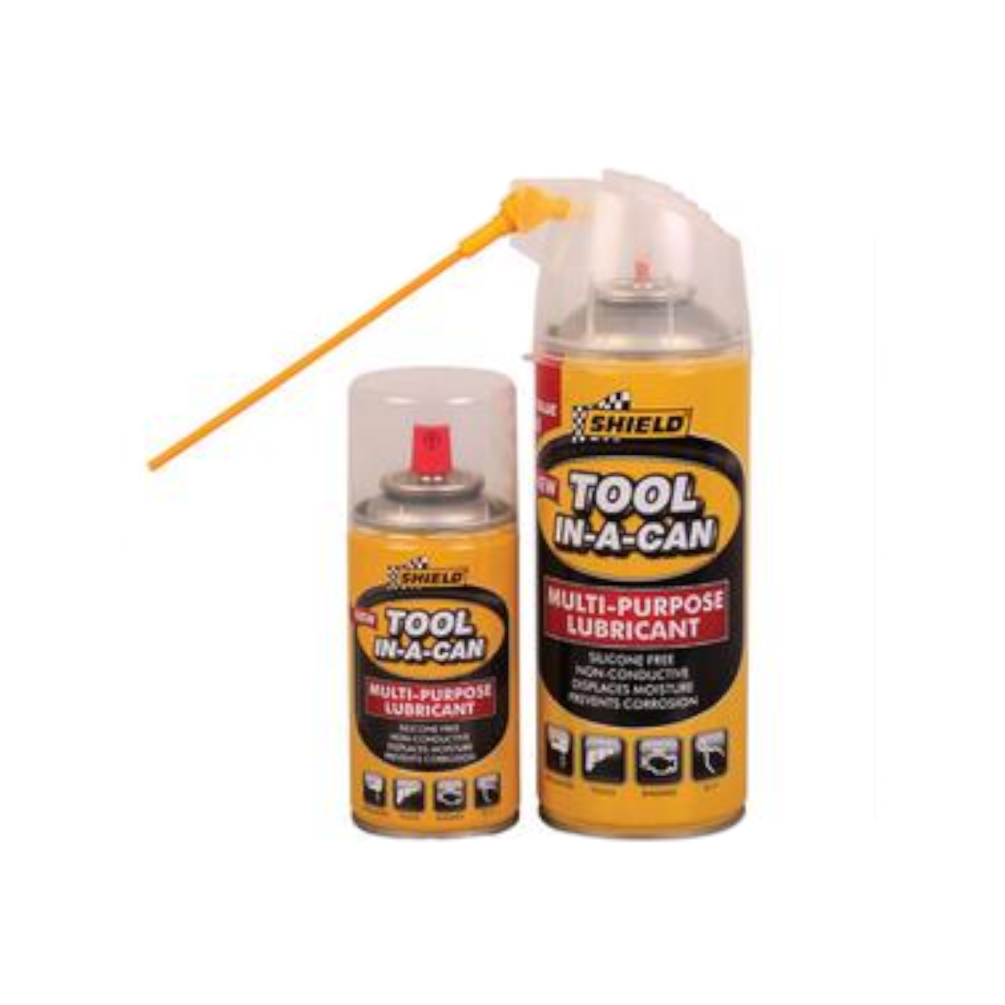 Shield Tool In Can 375ml & 150ml 2pack