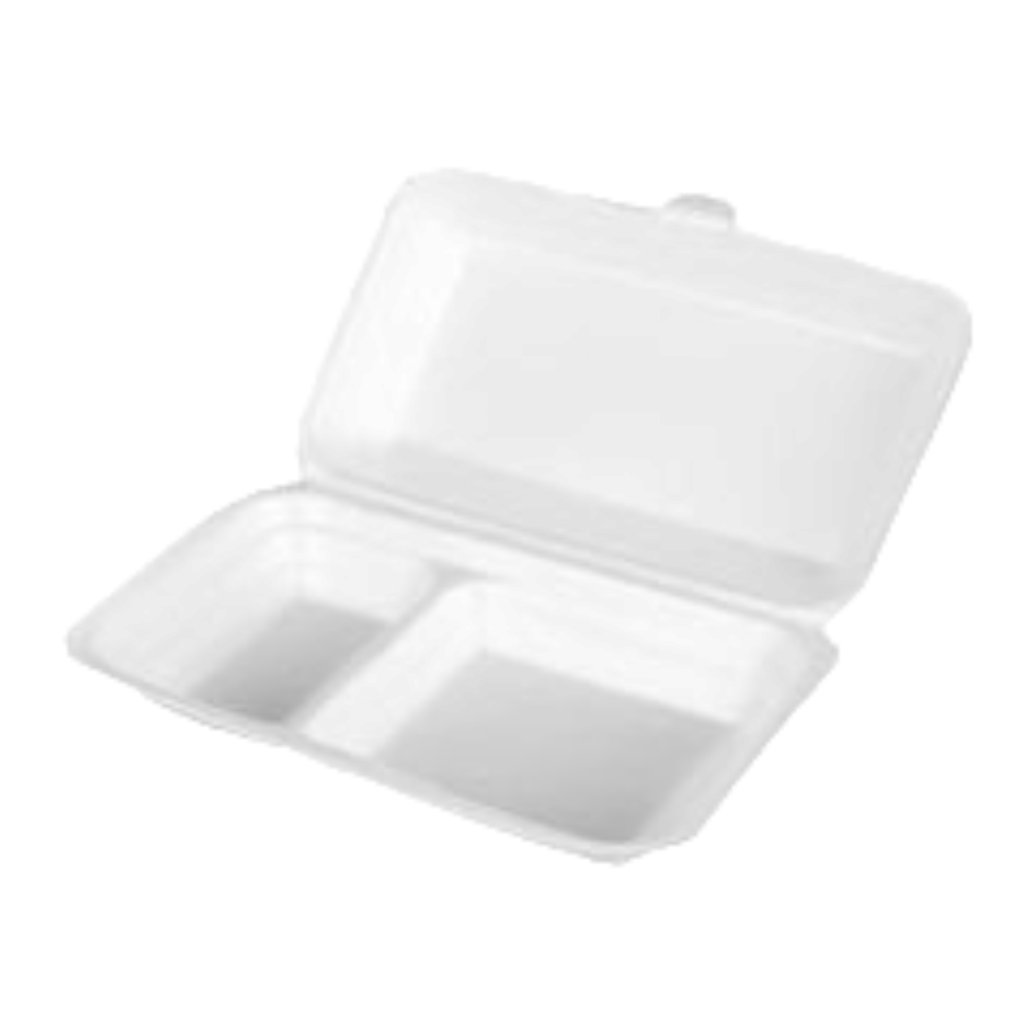 Fomo Food Tray No.30 2-Division Clamshell 75pack