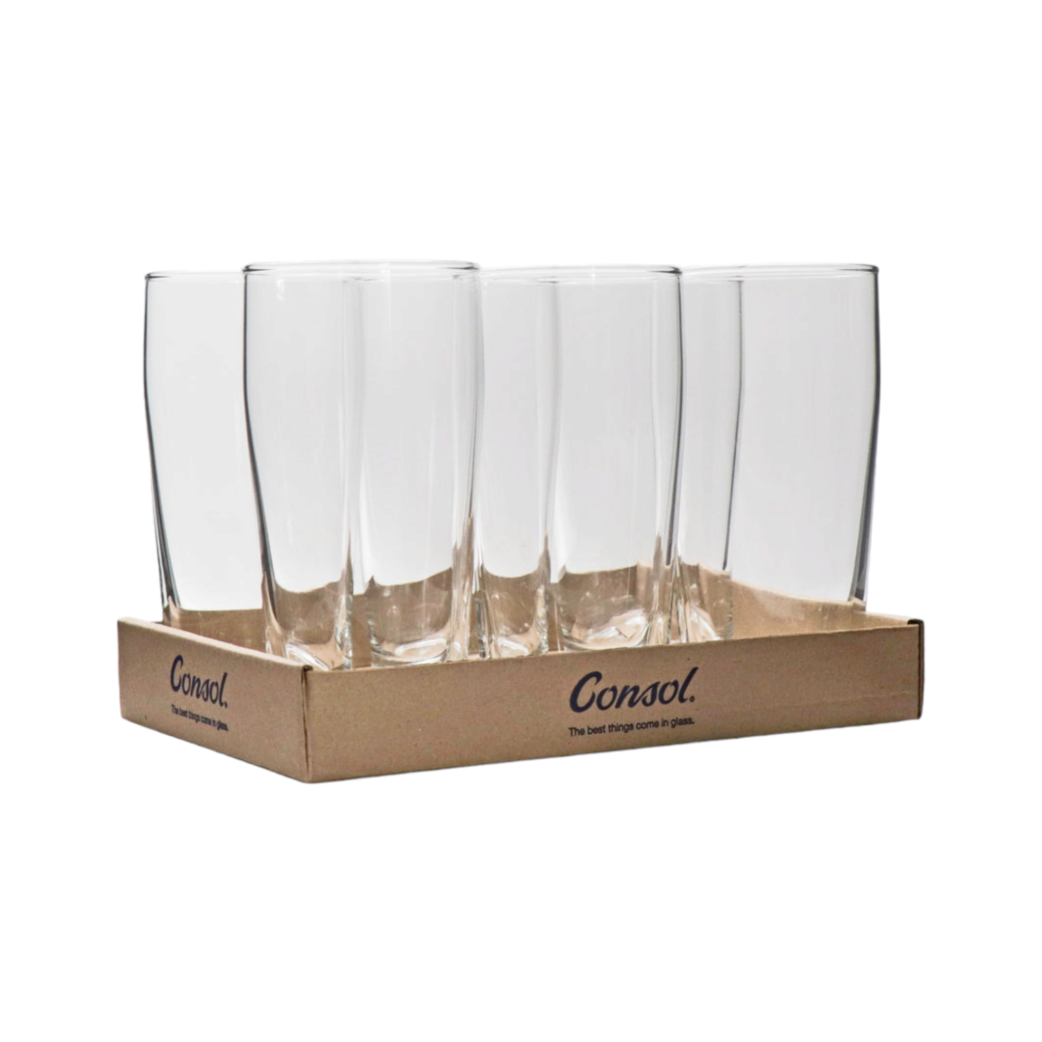 Consol Willy Glass Tumbler 380ml 6pack 21793