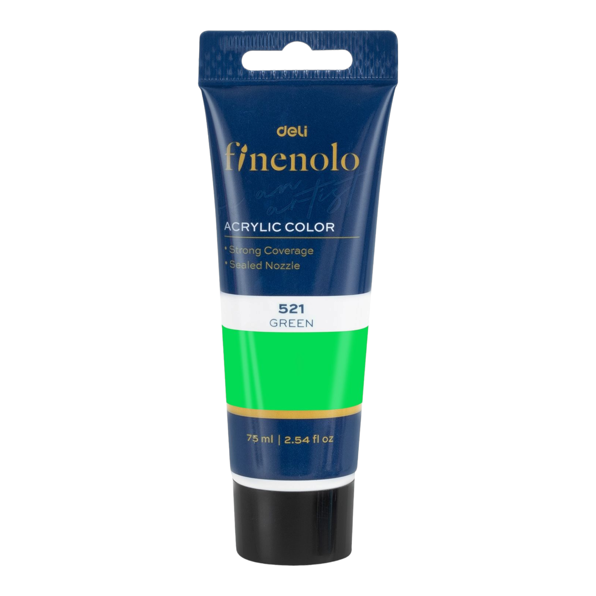 Deli Finenolo Acrylic Paint 75ml Green