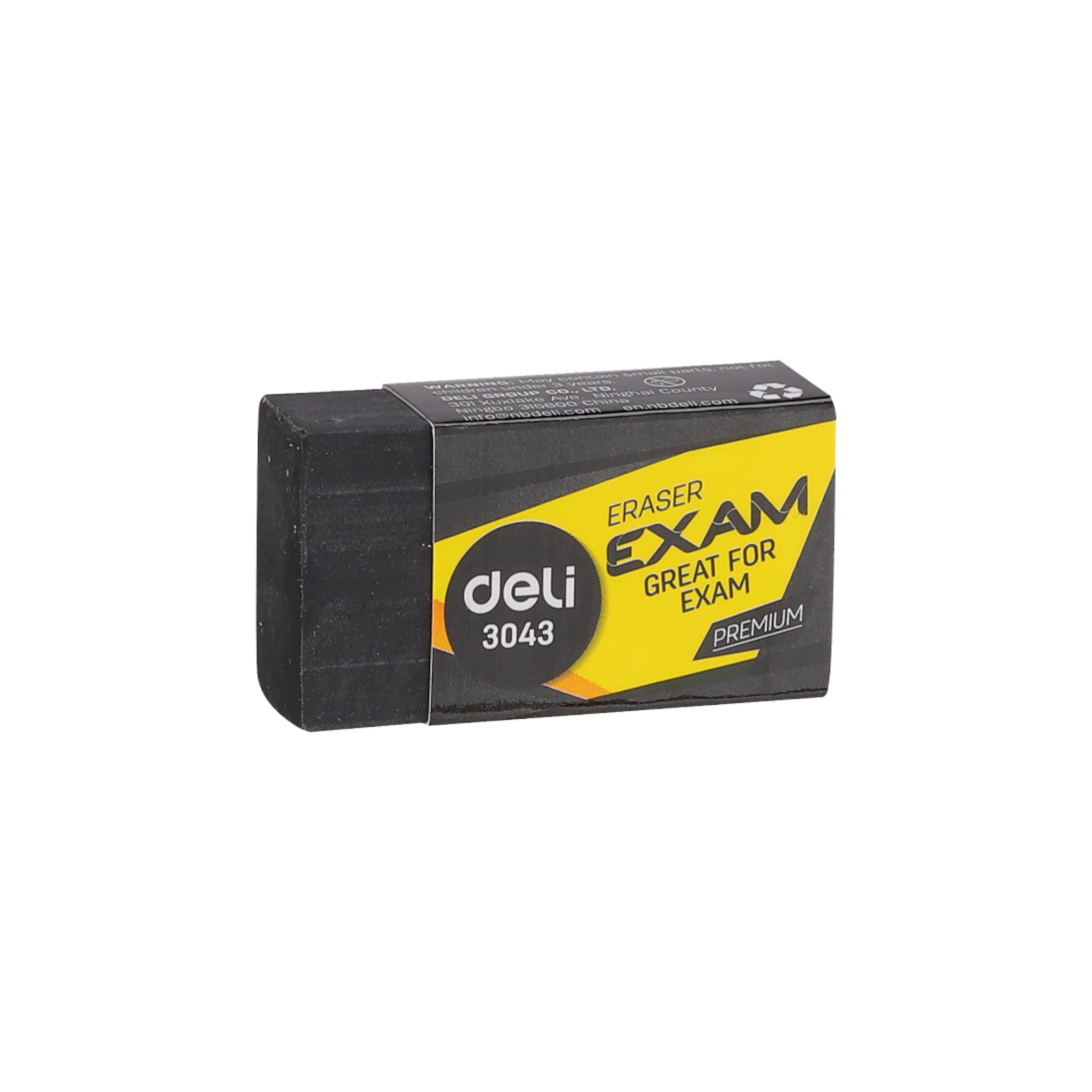 Deli Eraser 40x22x12mm Black