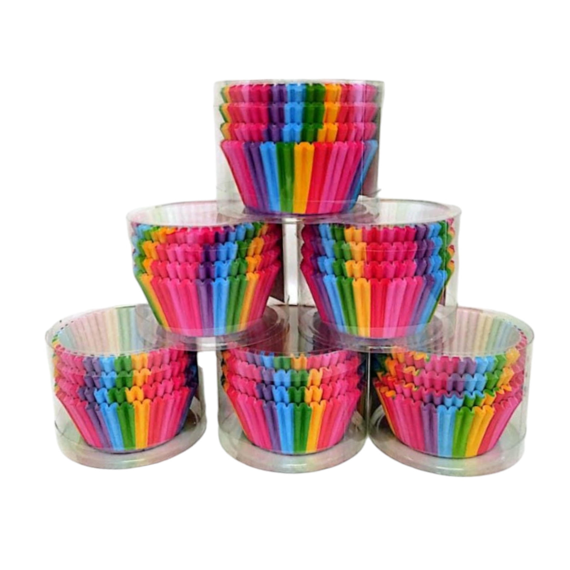 Rainbow Baking Cupcake Paper Liners 11cm 100pcs