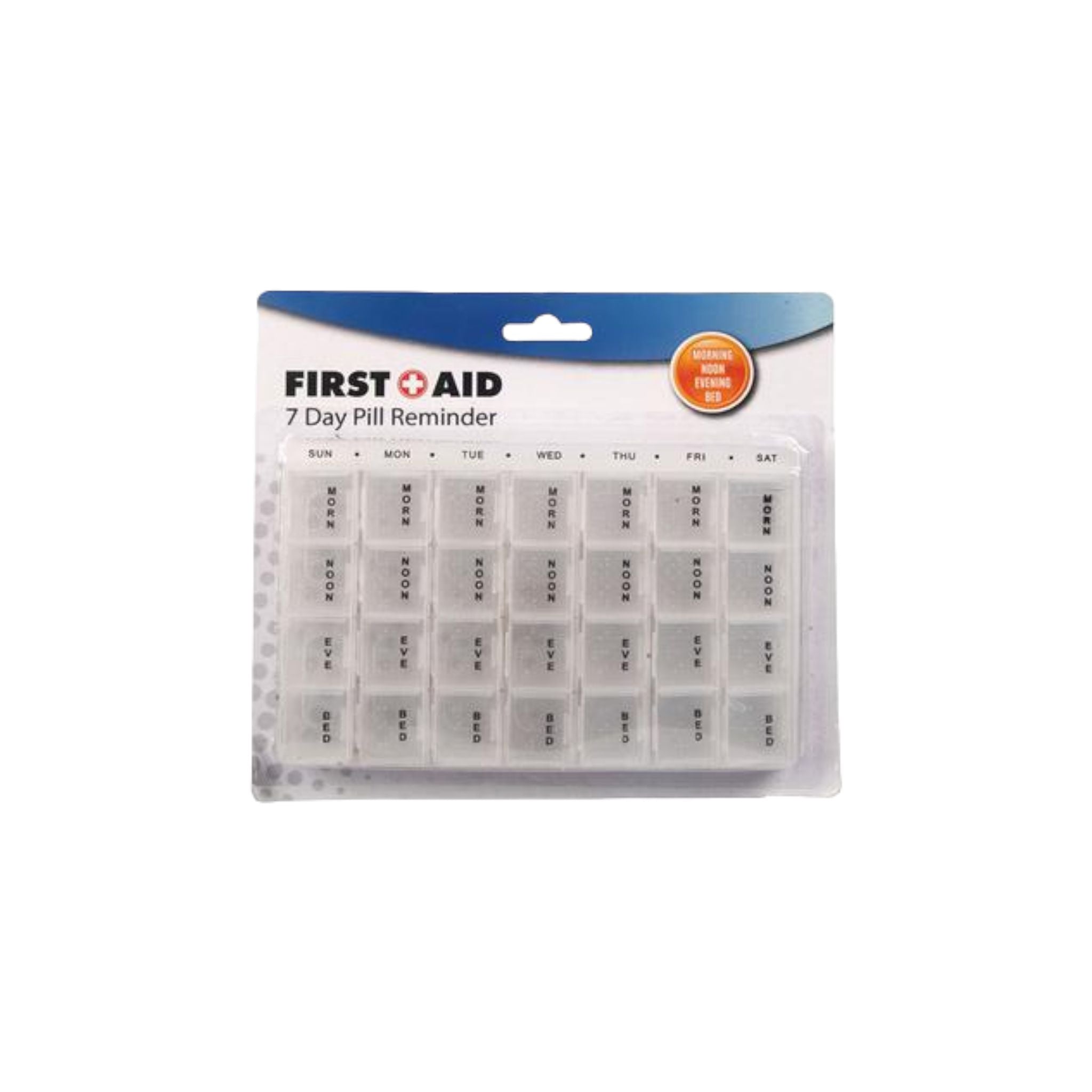 Pill Reminder Container  28-Grid Compartments