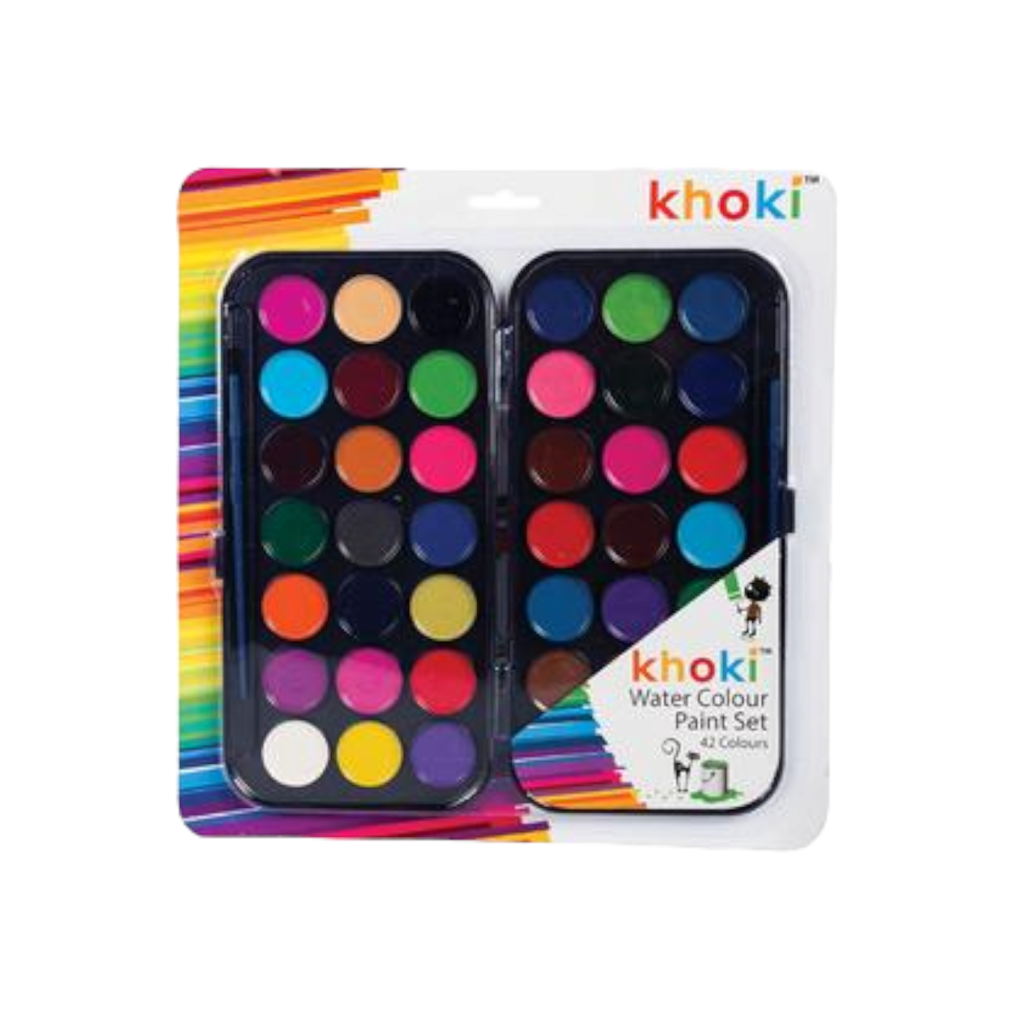 Khoki Water Paint Water Colour Craft with Art 42 Pack