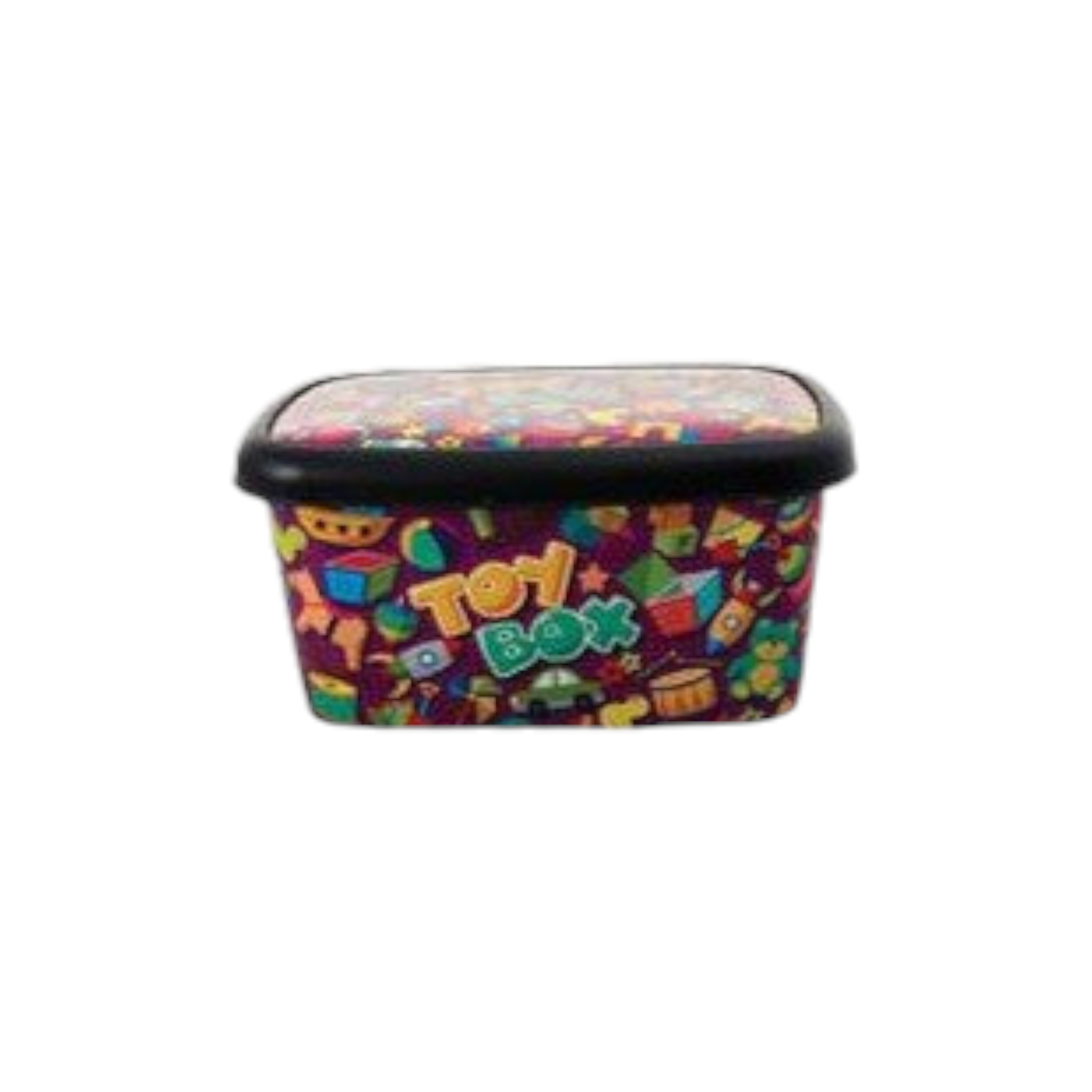 5L Kiddies Toy Storage Box Decorated Deep