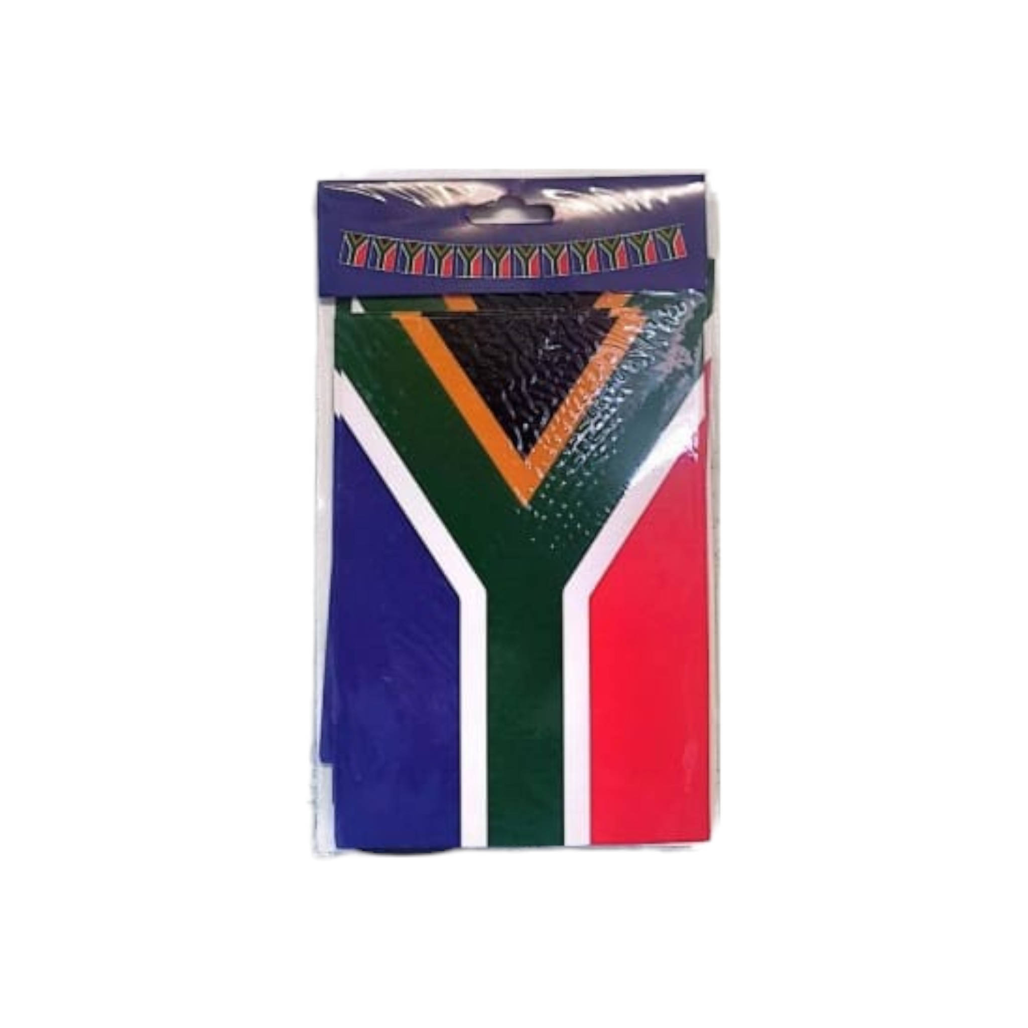 South Africa Flag Party Paper Banner Length-2m 12pcs