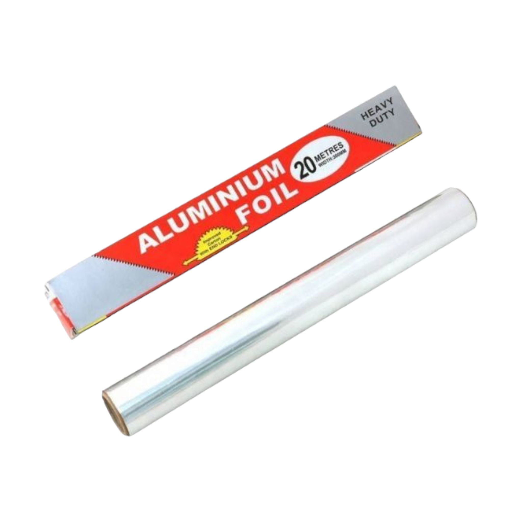 Aluminium Foil 20m Light Duty Kitchen Catering Foil 300mmx20m