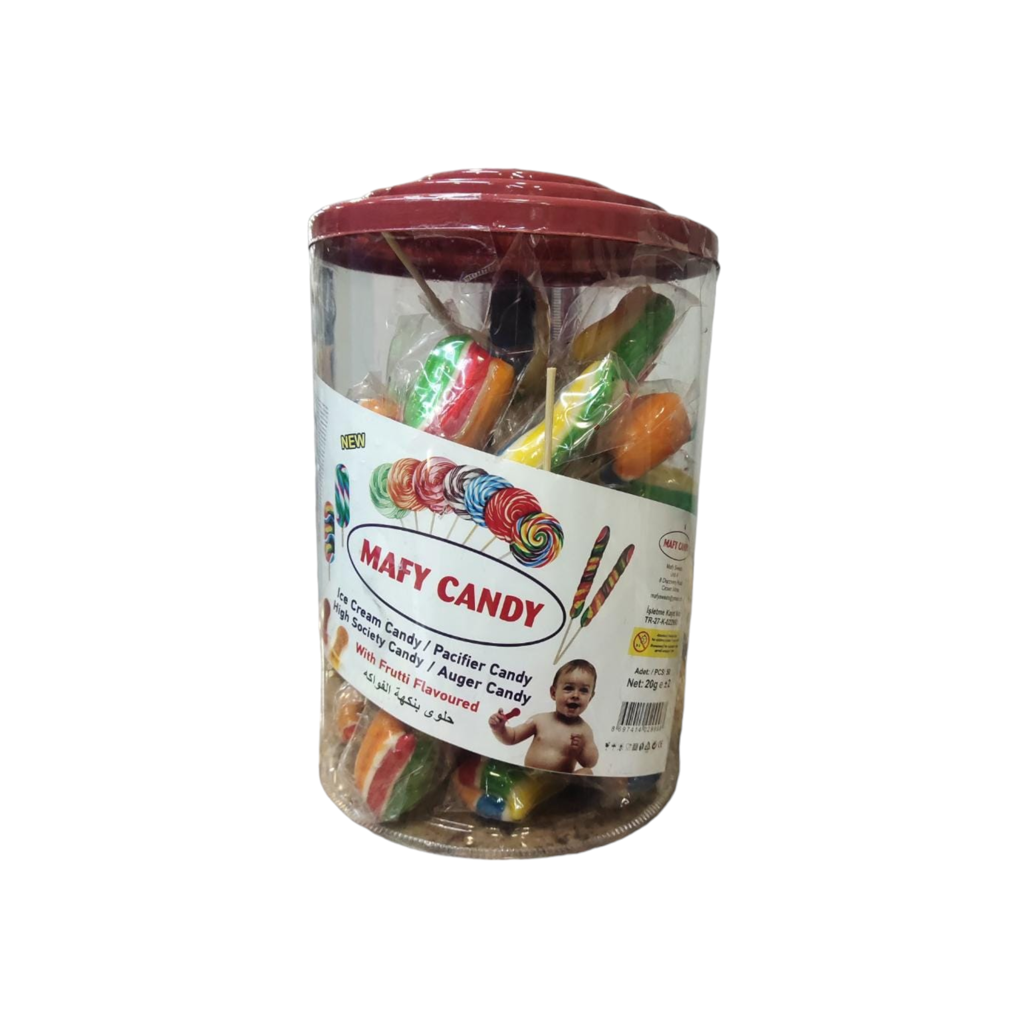 Mafy Candy with Stick each