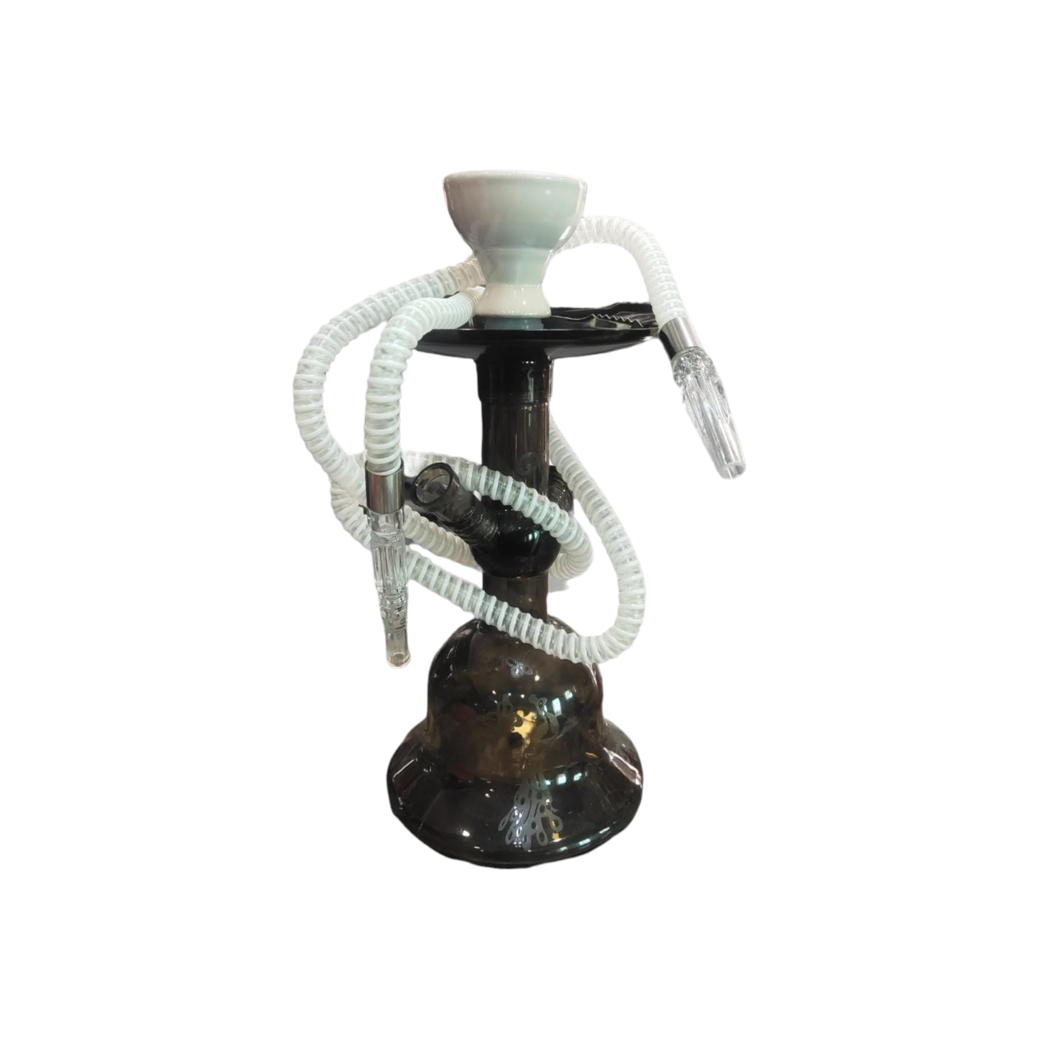 Hookah Shisha Acrylic Pipe 15.5x14x26cm